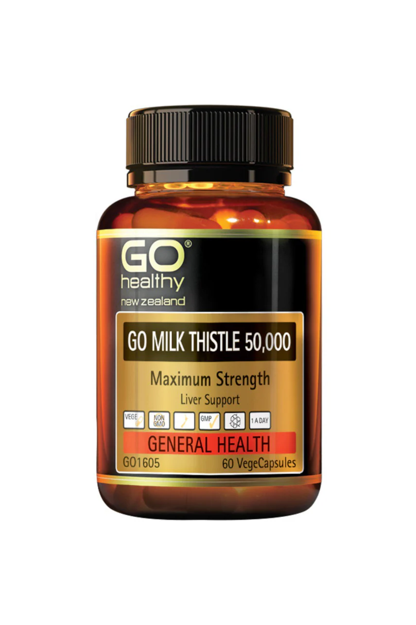 GO Healthy Milk Thistle 50000 60vcaps