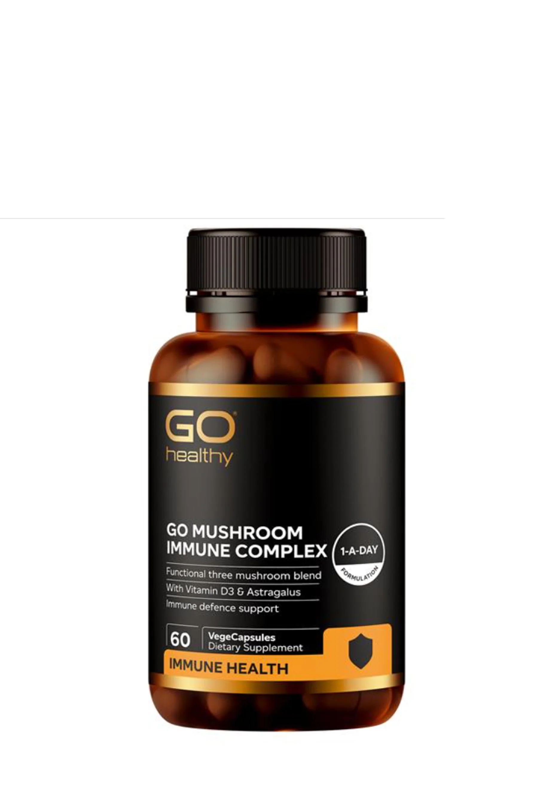 GO HEALTHY GO Mushroom Immune Complex 60s