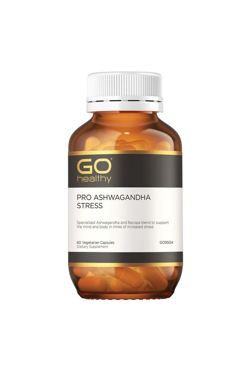 GO PRO Ashwagandha Stress VCaps 60s
