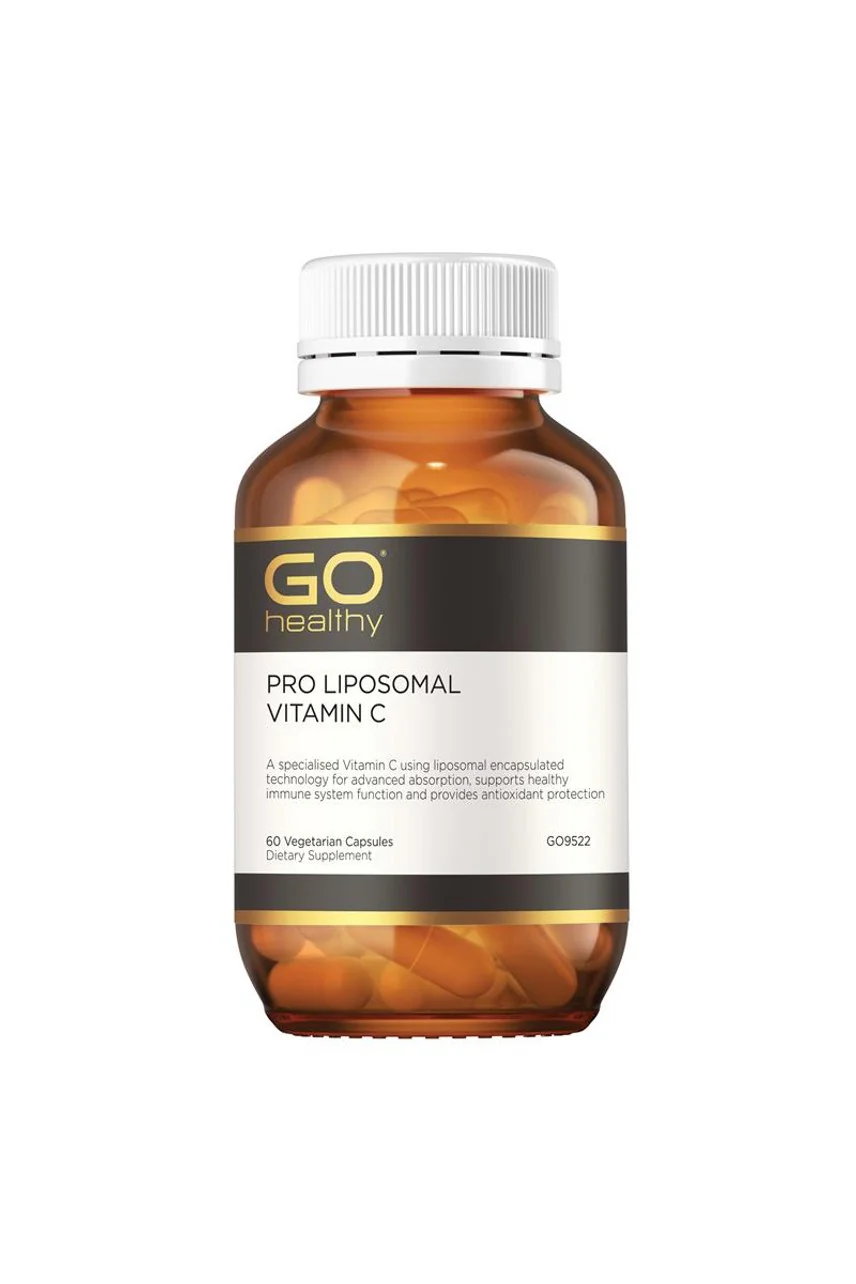 GO Healthy Pro Liposomal Vitamin C 60 Vege Capsules