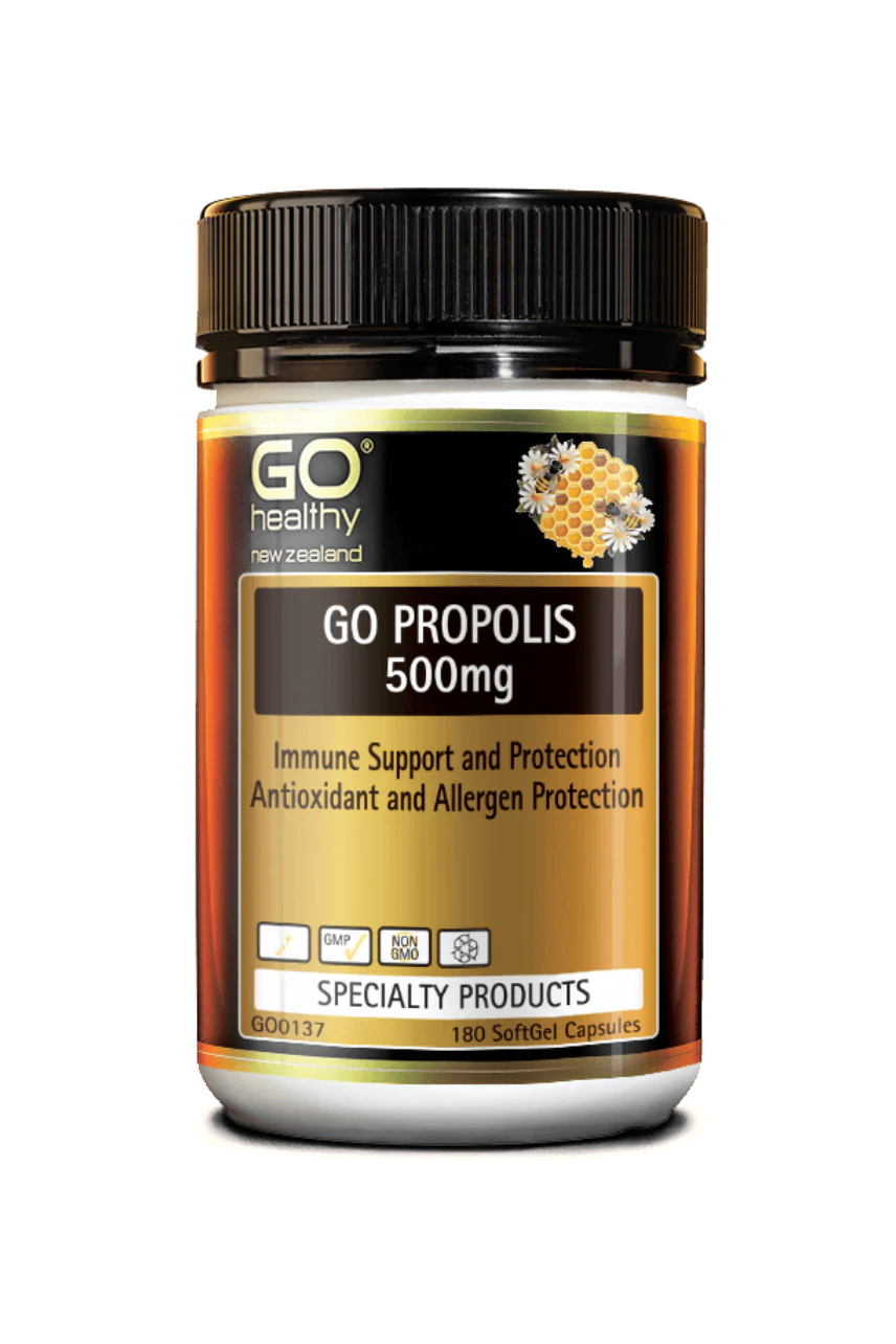 GO Healthy Propolis 500mg 180 Caps