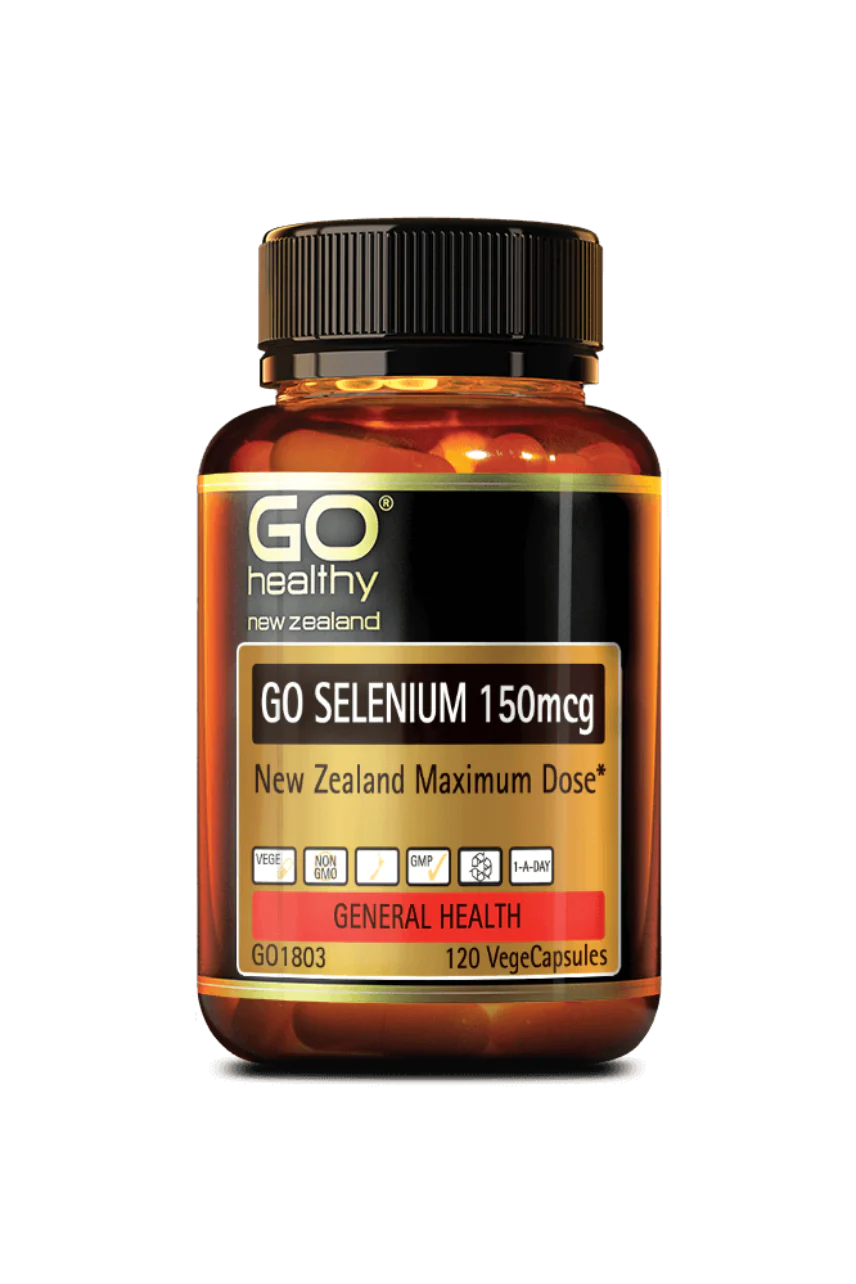 GO Healthy Selenium 150mcg 120vcaps