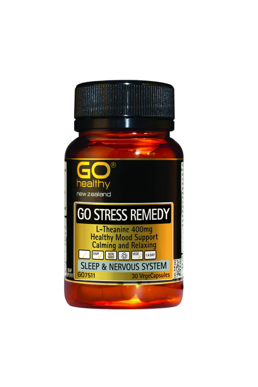 GO HEALTHY Stress Remedy 30 Vege Capsules