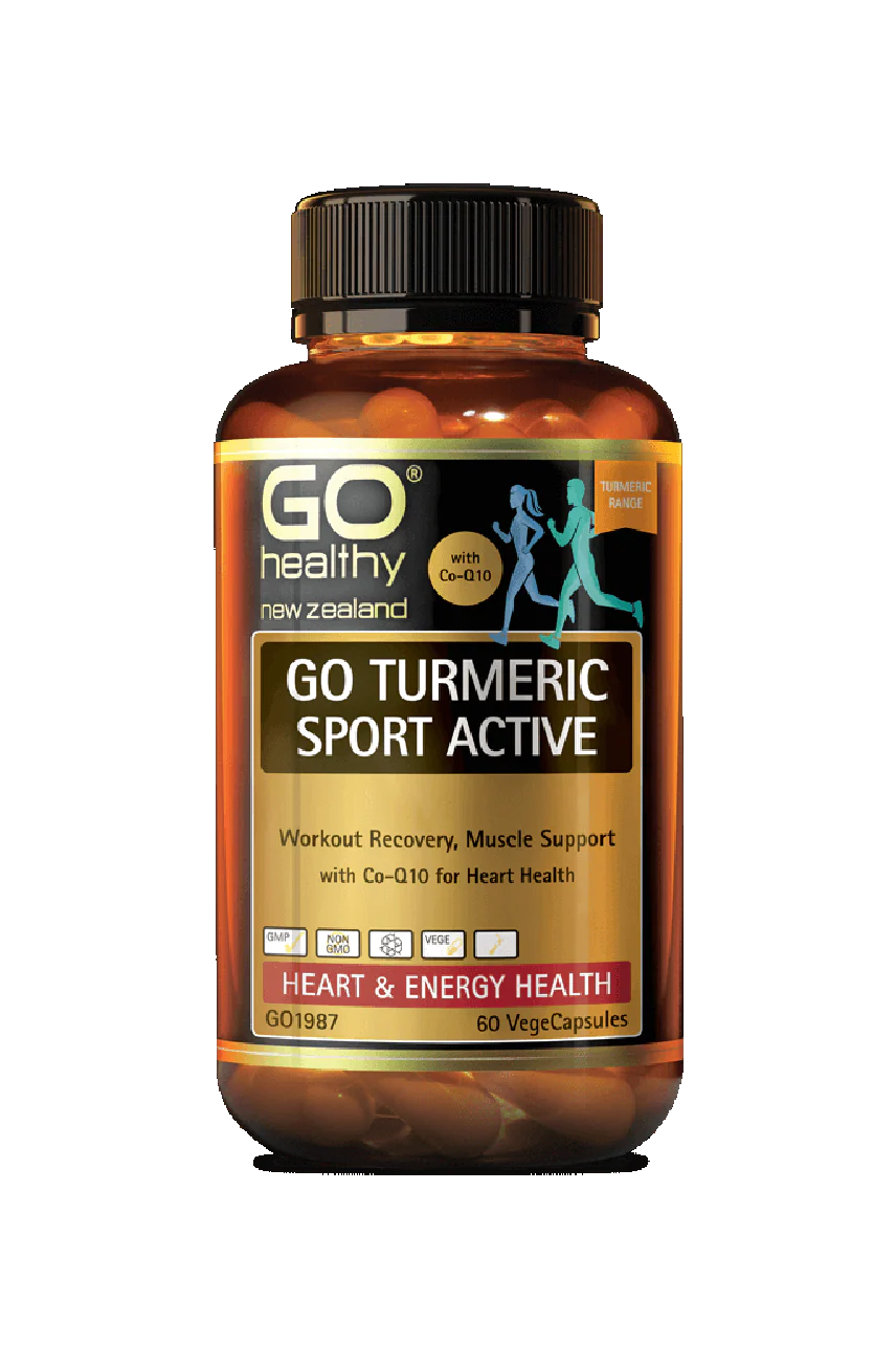 GO HEALTHY Turmeric Sport Active 1-A-Day 60Vcap