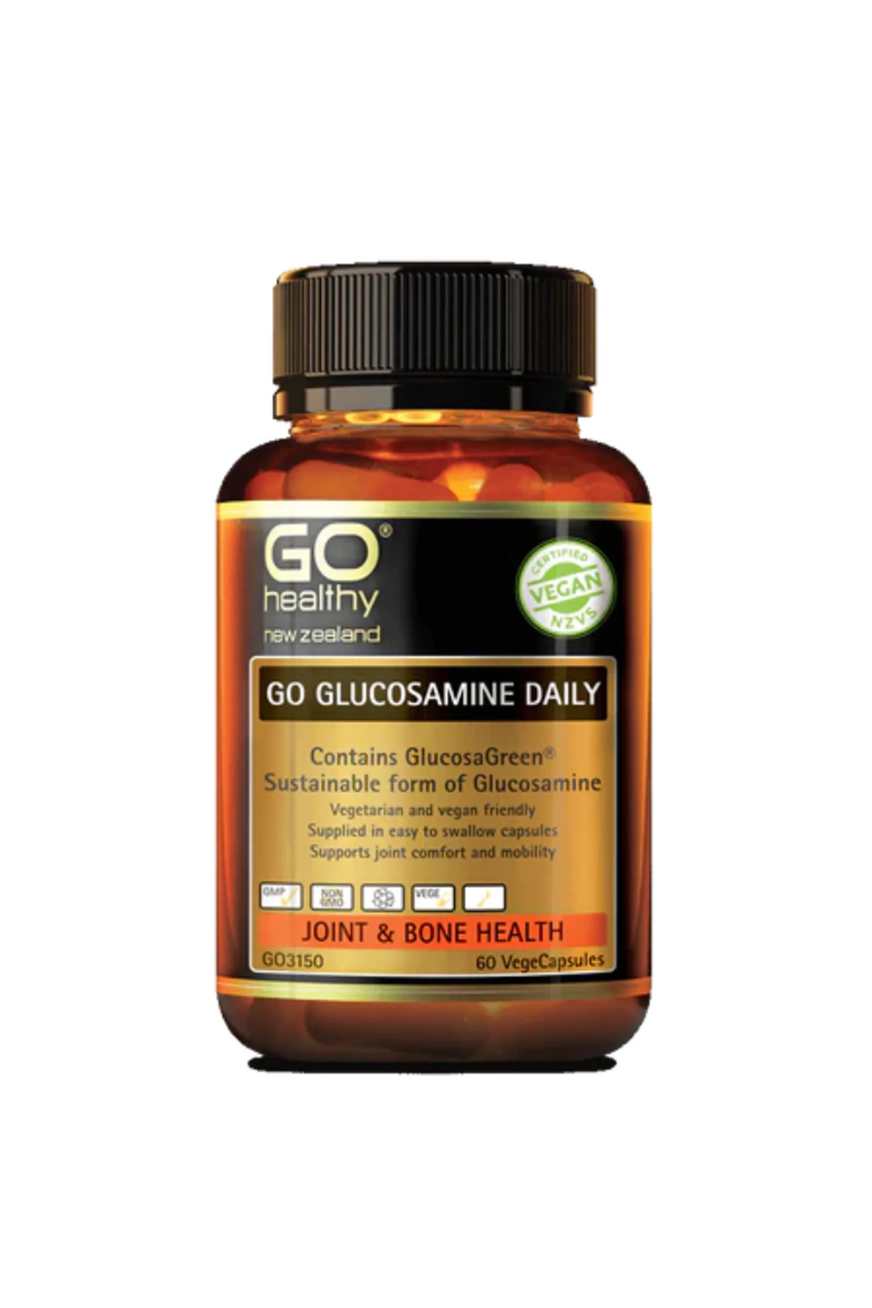 GO Healthy Vegan Glucosamine Daily 60 Capsules