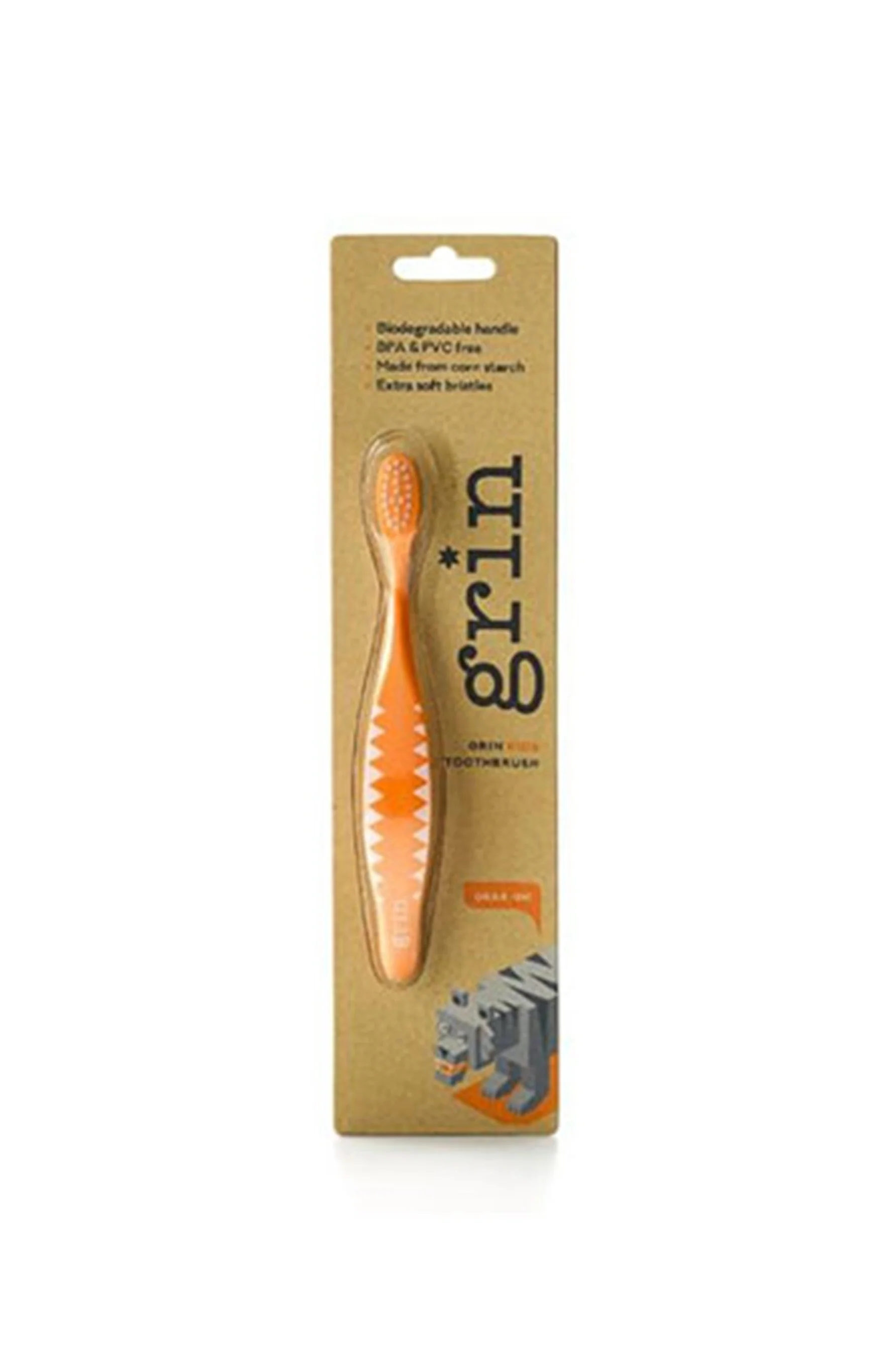 Grin Kids Orange Toothbrush