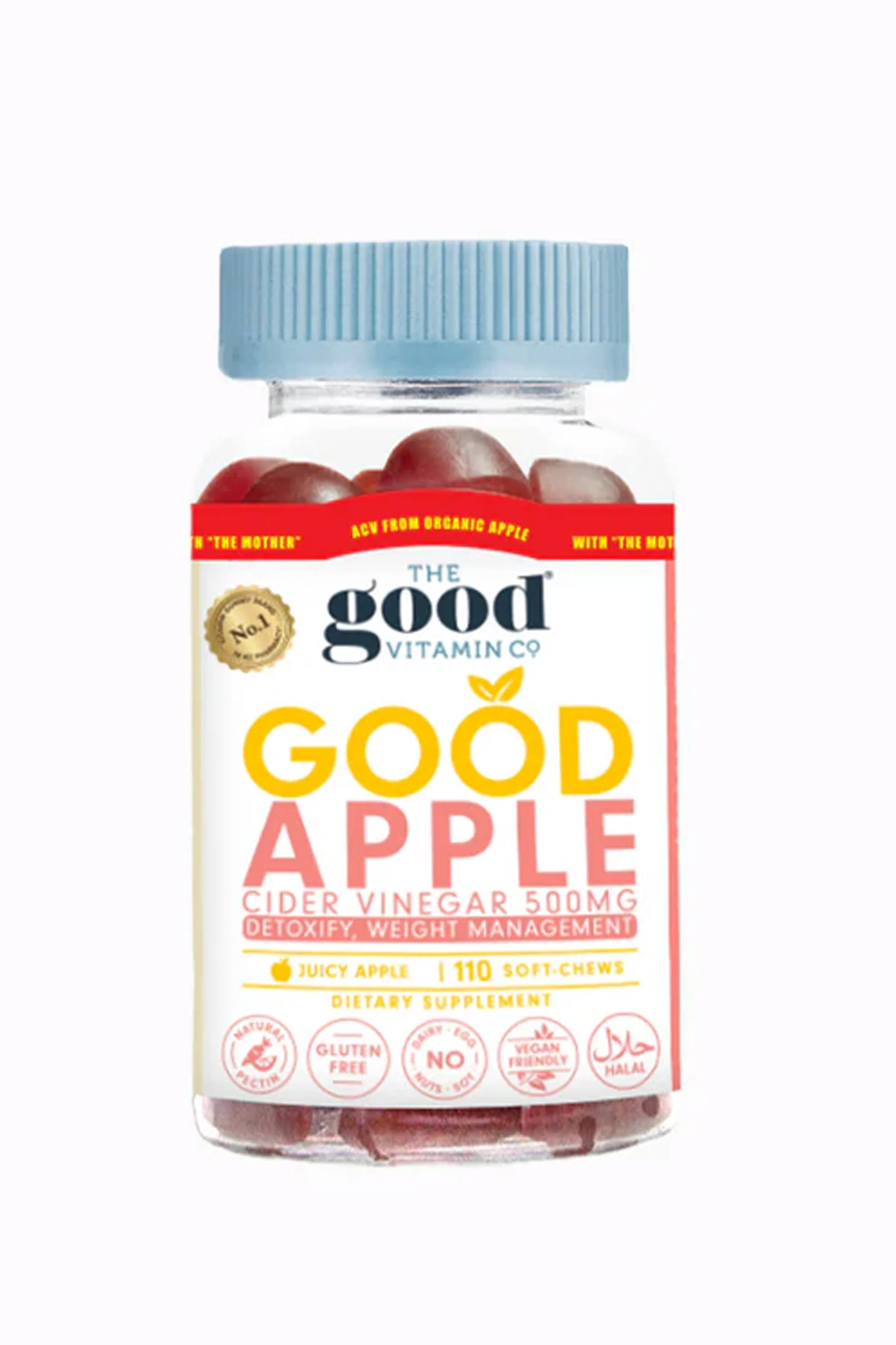 THE GOOD VITAMIN CO Good Apple Cider Vinegar Soft Chew 110