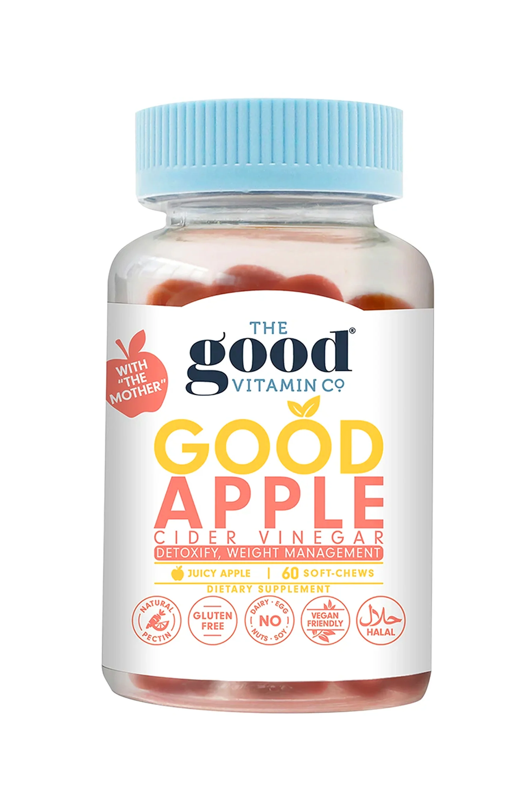 THE GOOD VITAMIN CO Good Apple Cider Vinegar Soft Chews 60