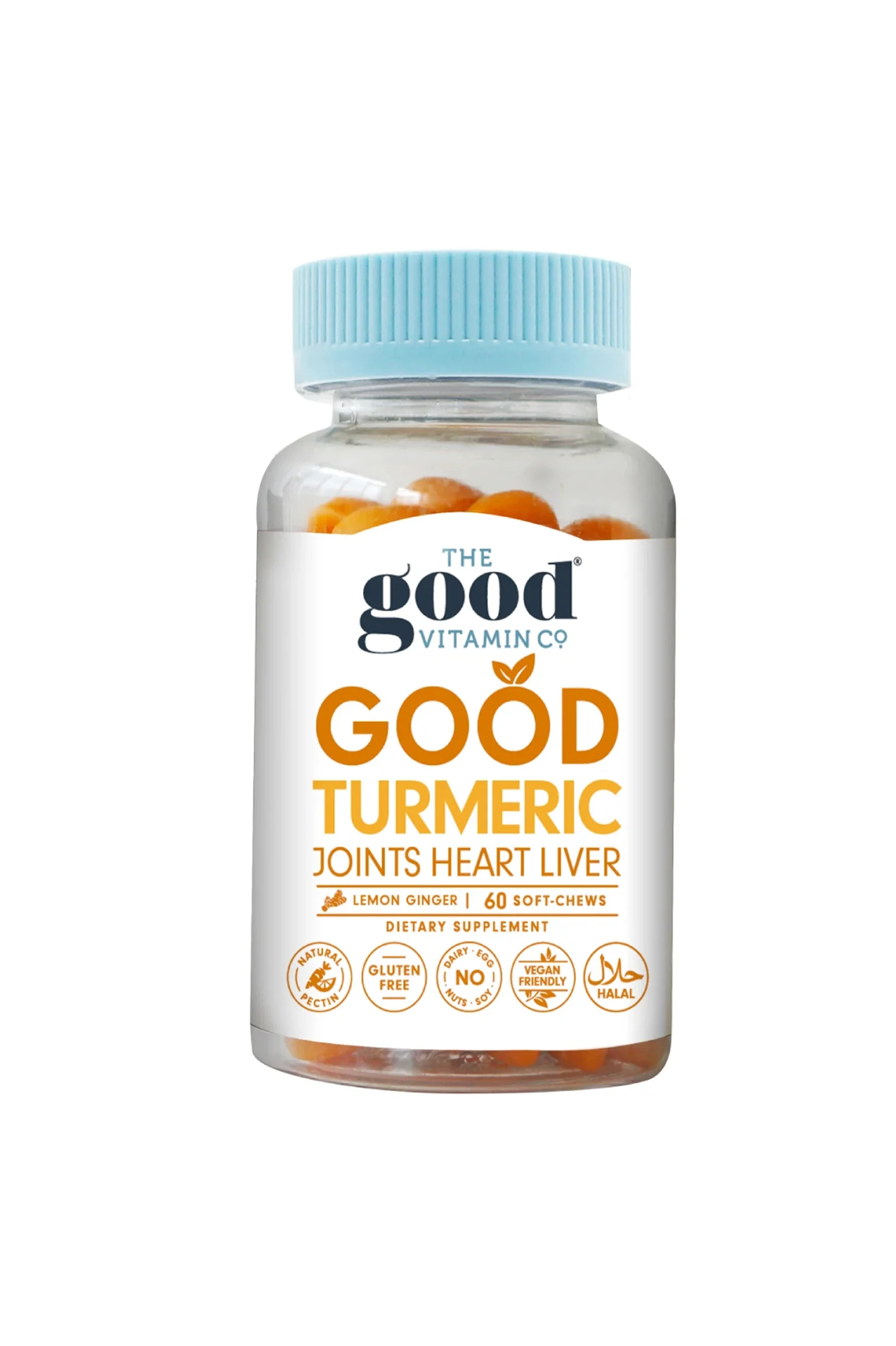 THE GOOD VITAMIN CO Good Turmric Soft Chews 60'S
