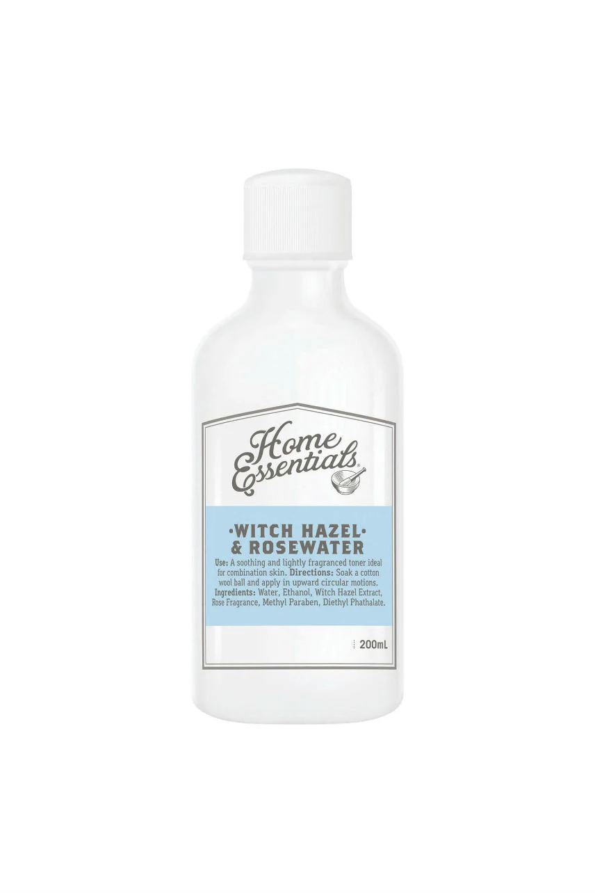 Home Essentials Witch Hazel & Rosewater 200ml