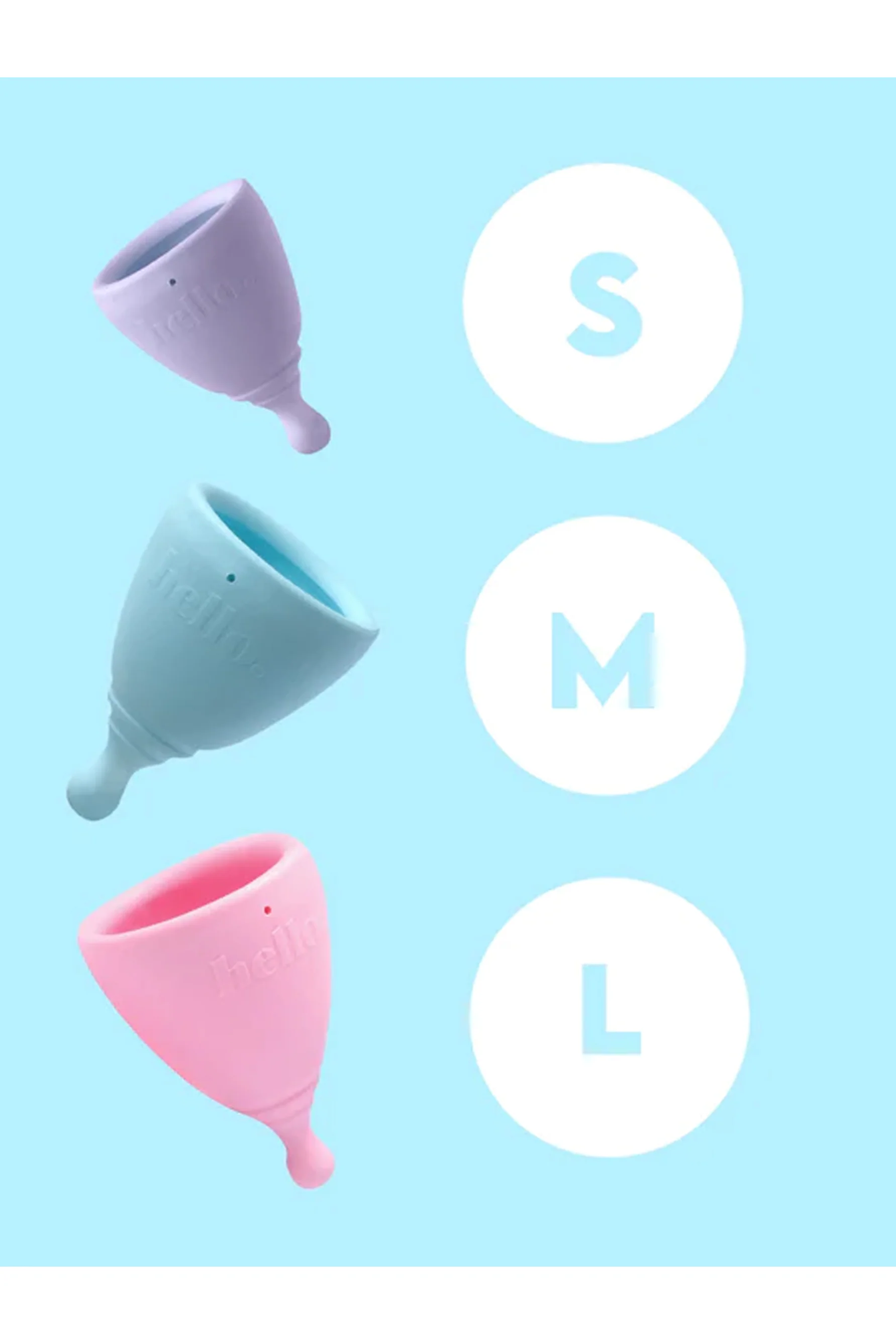 HELLO Cup Average Cervix Cup Lilac Small - Image 3