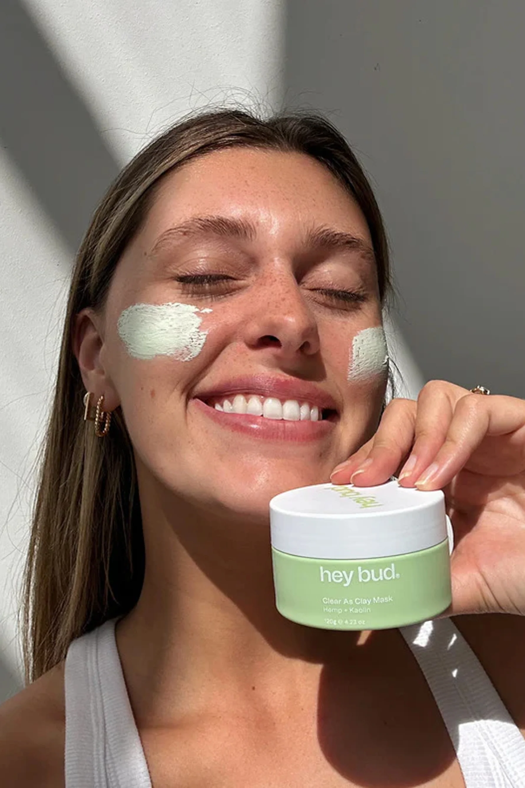 HEY BUD Hemp Clay Mask 120g - Image 2