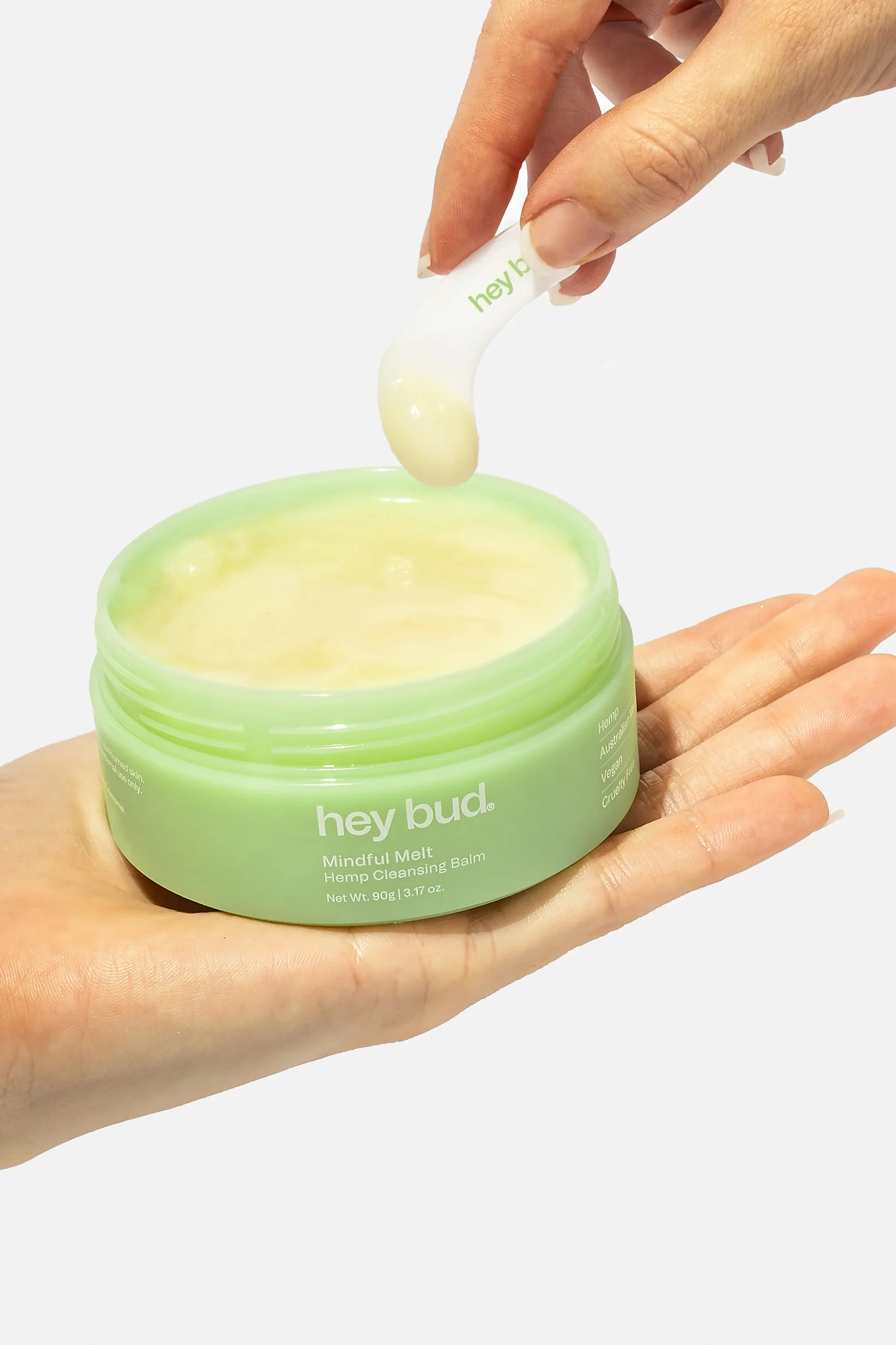 HEY BUD Hemp Cleansing Balm 90g - Image 2