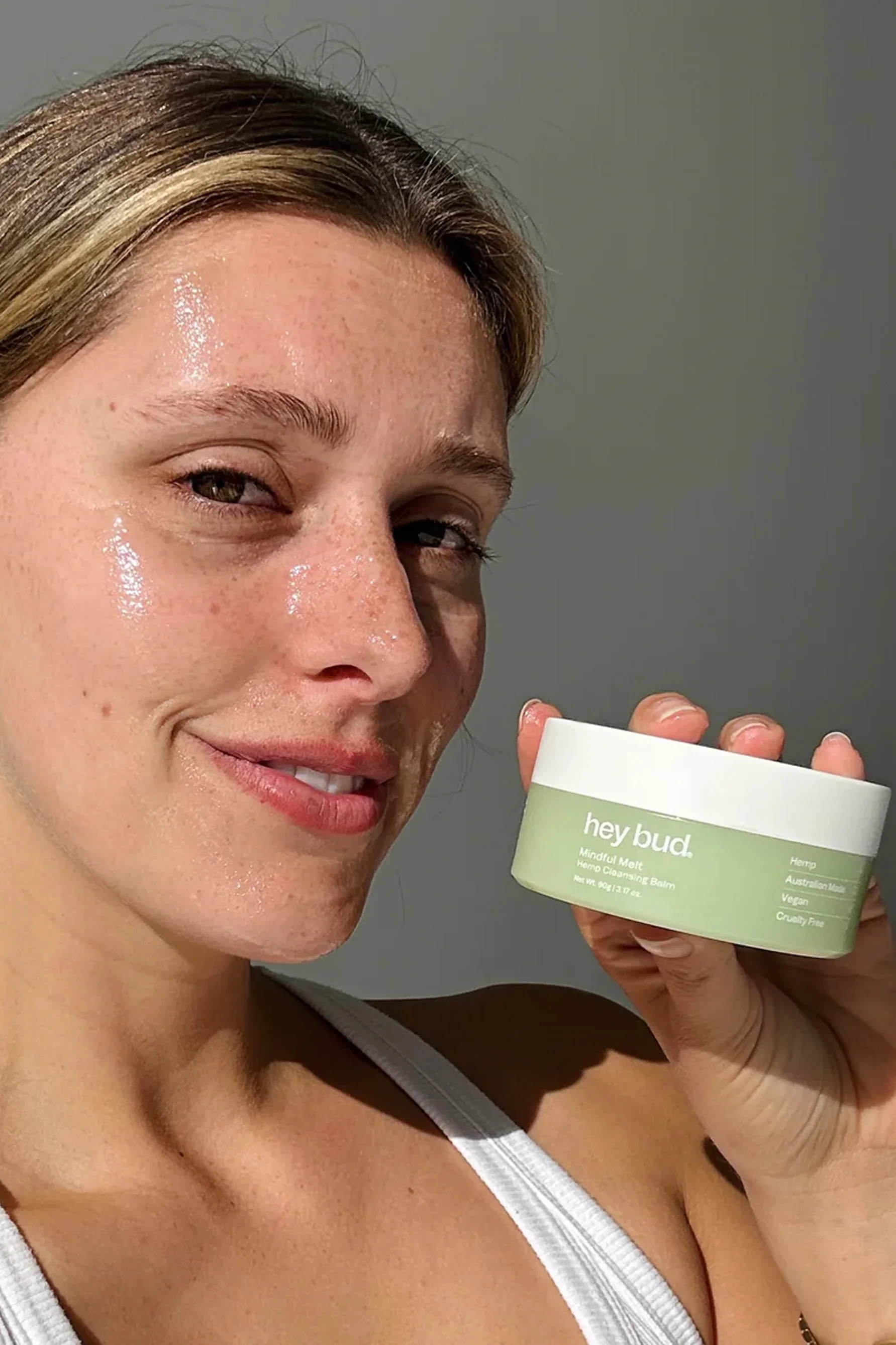 HEY BUD Hemp Cleansing Balm 90g - Image 3
