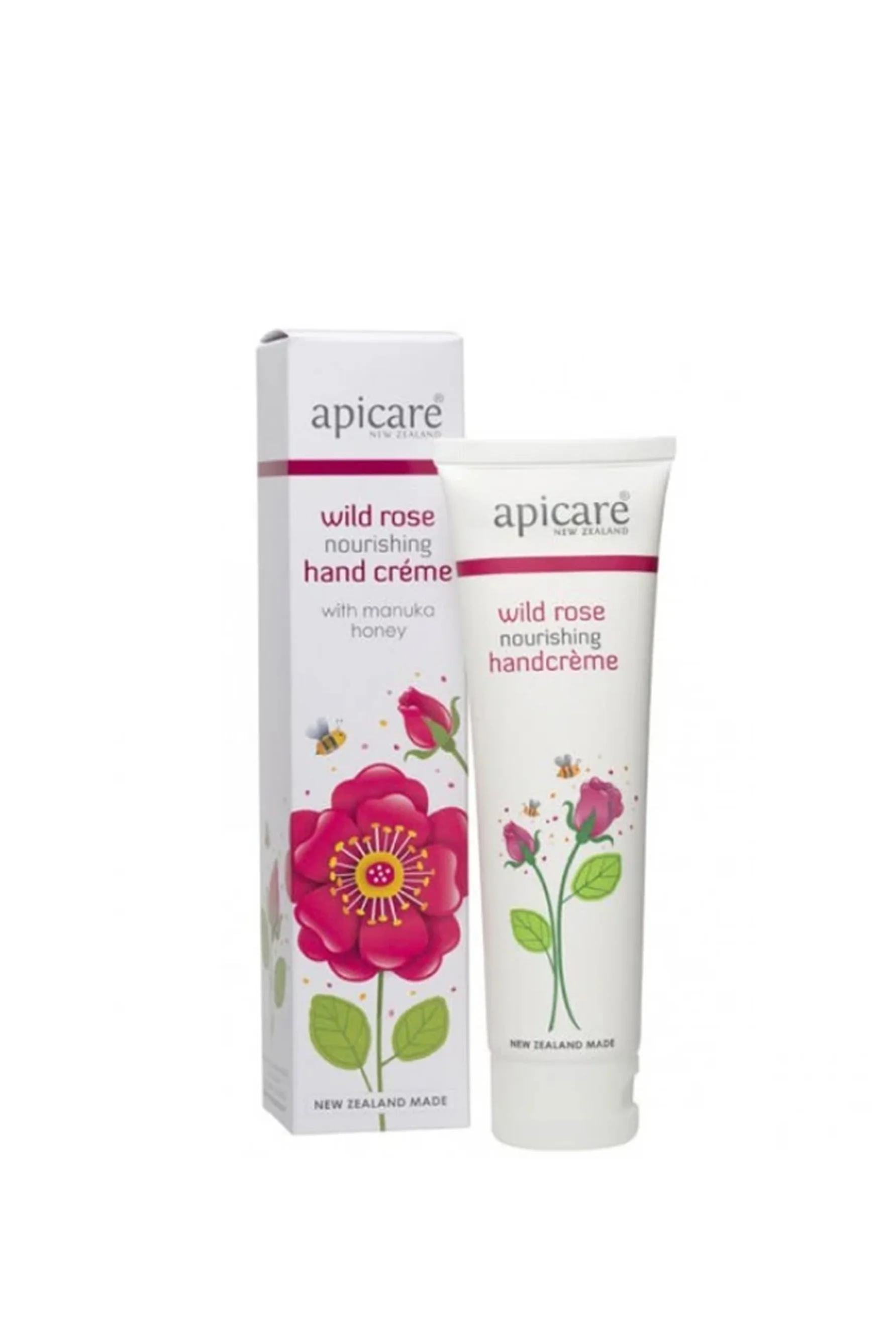 APICARE Wild Rose Hand Creme 90g