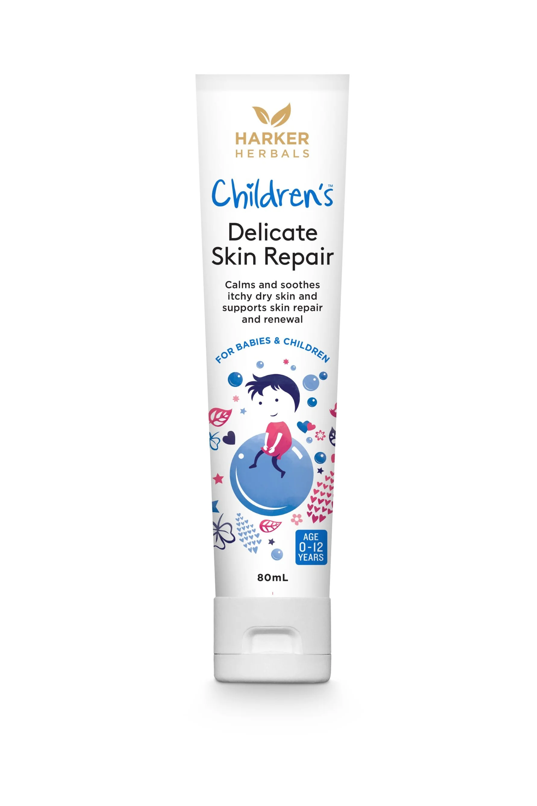 Harker Herbals Children's Delicate Skin Repair Cream 80ml