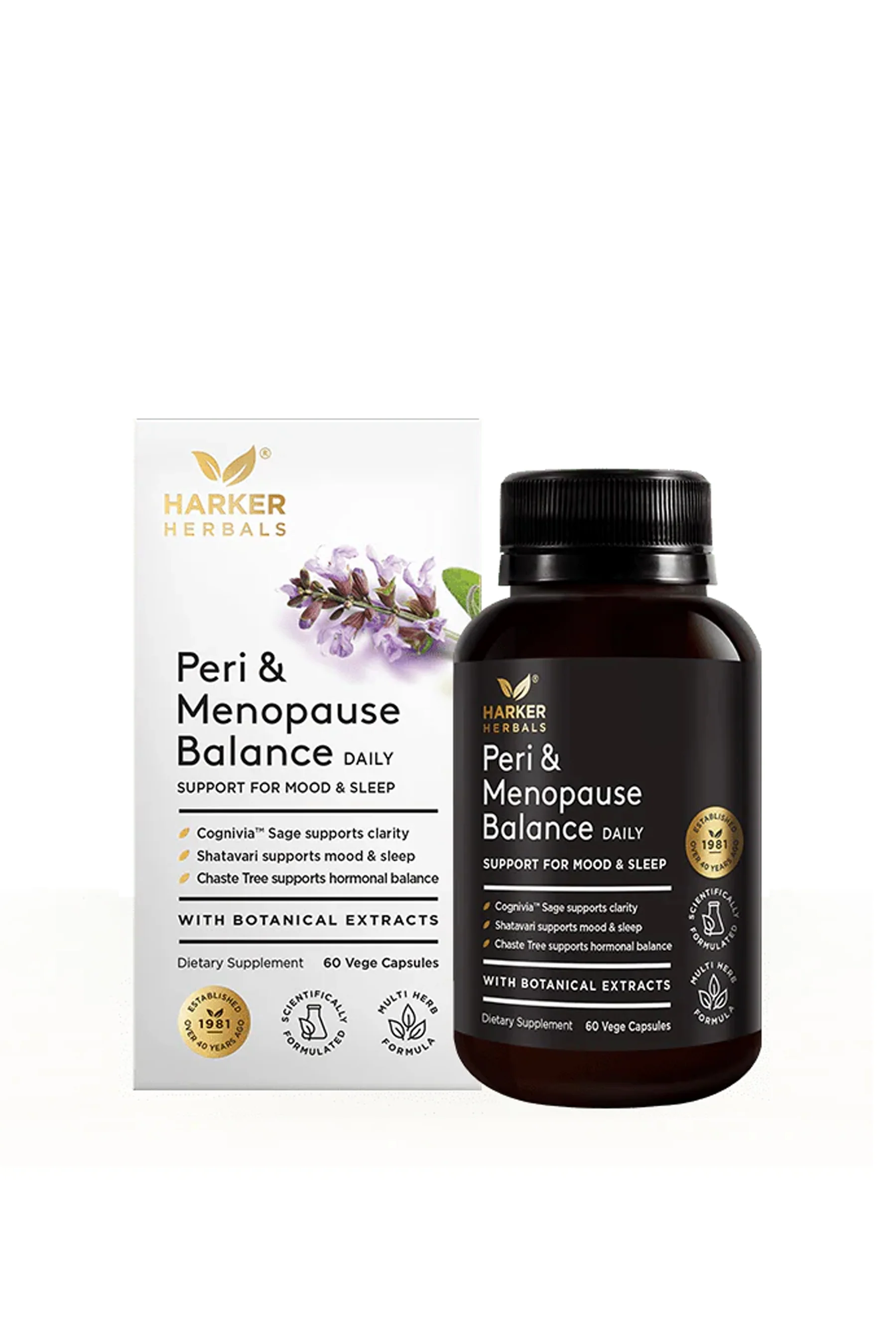 HARKER HERBALS Peri & Menopause Balance Caps 60s