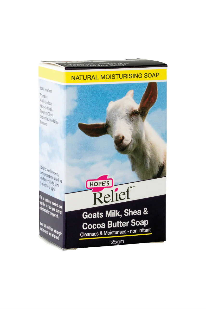 Hopes Relief Goats Milk Soap 125g