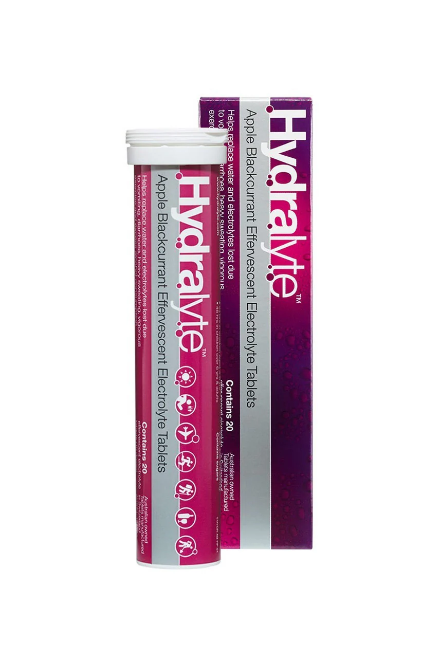 HYDRALYTE Effervescent Apple & Blackcurrant 20tabs