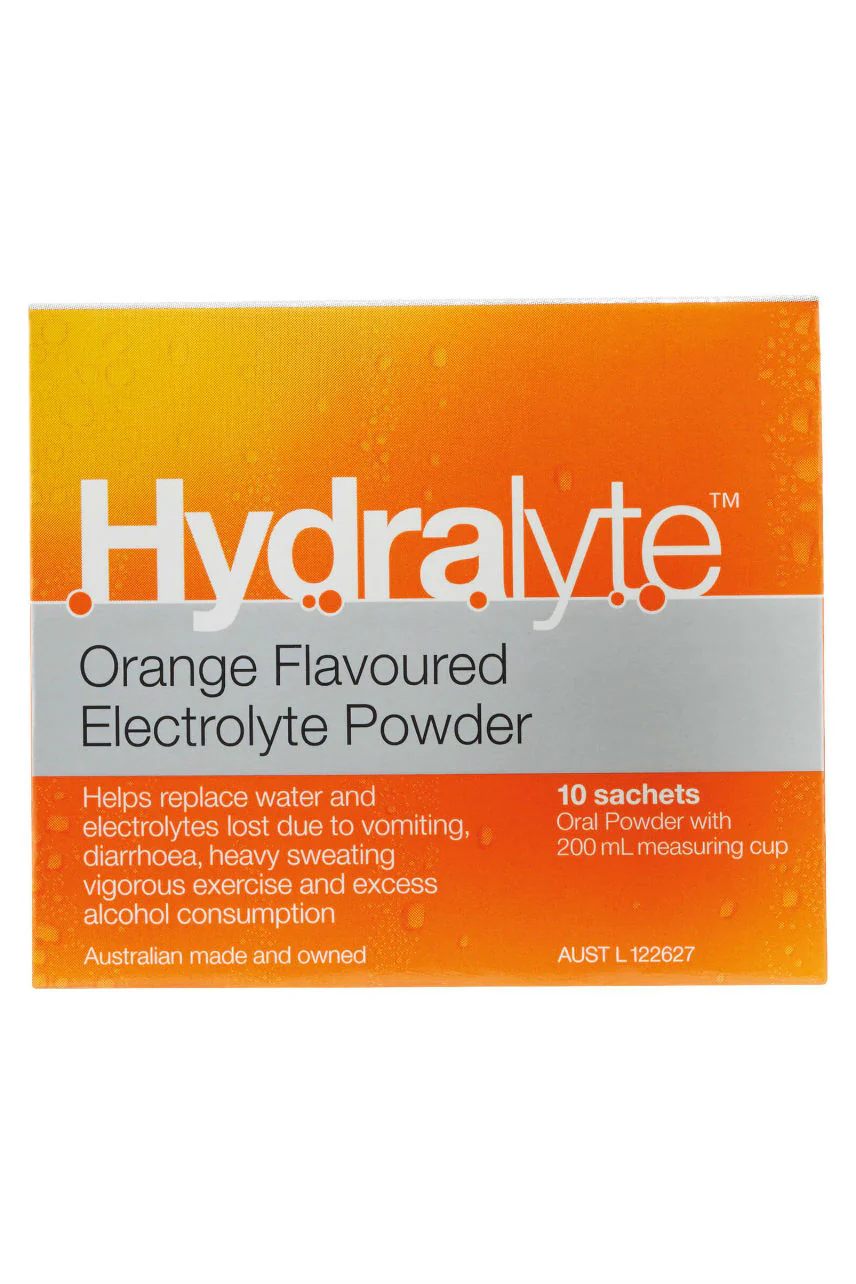HYDRALYTE Powder Orange 10 sachets