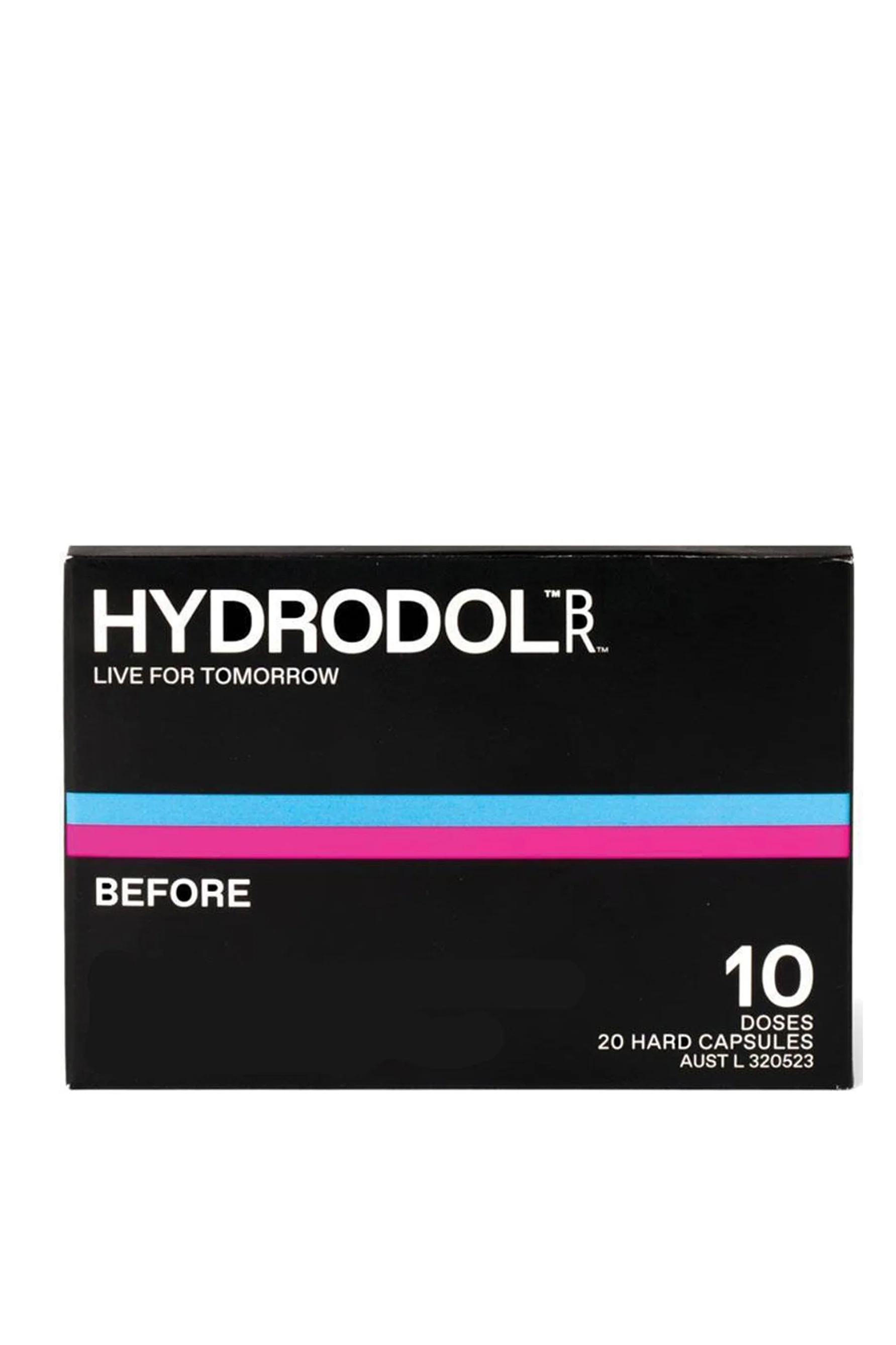 HYDRODOL Before 10 Doses 20 Capsules