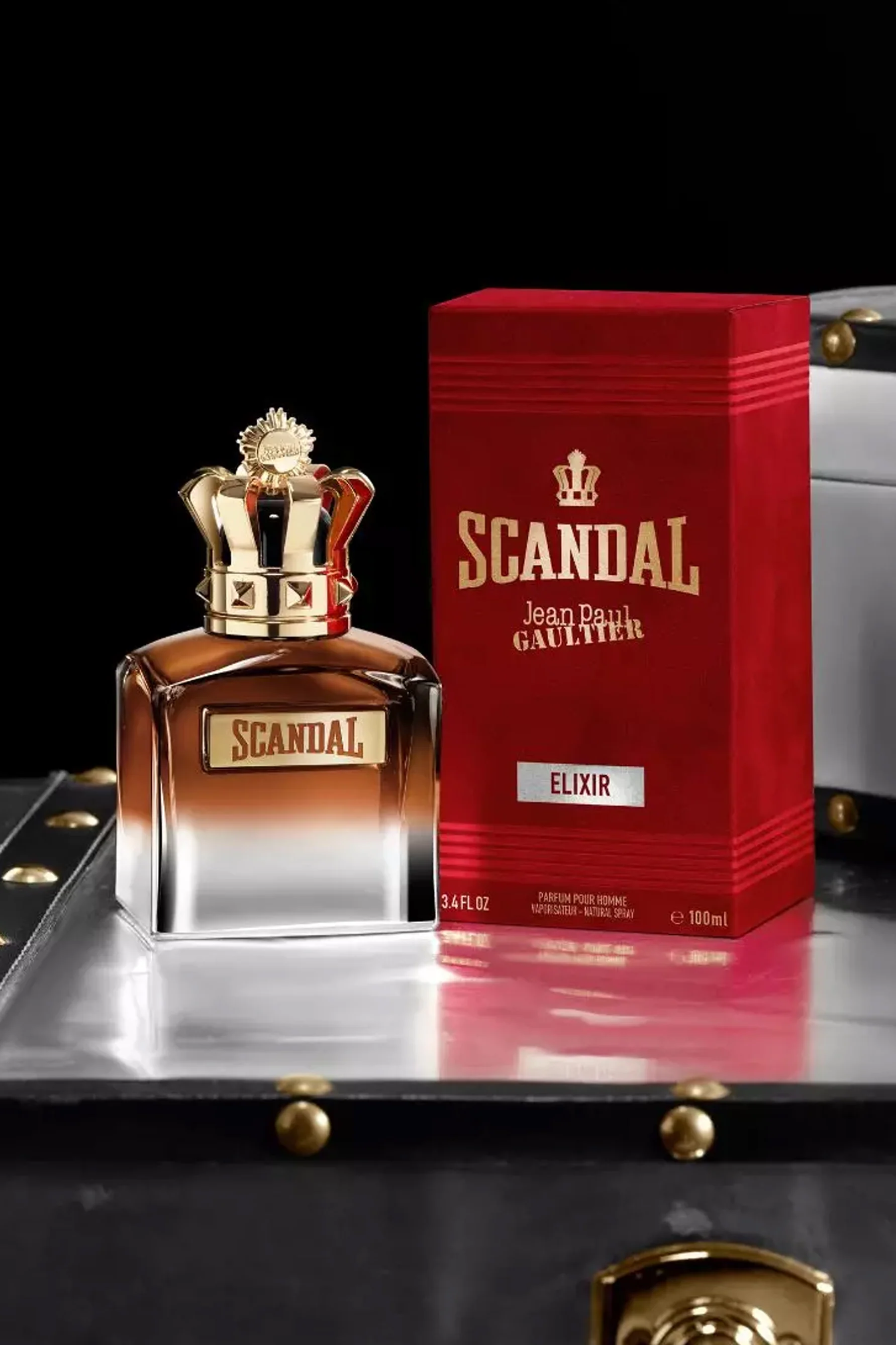 Jean Paul Gaultier Scandal Pour Homme Elixir Parfum 50ml - Image 2