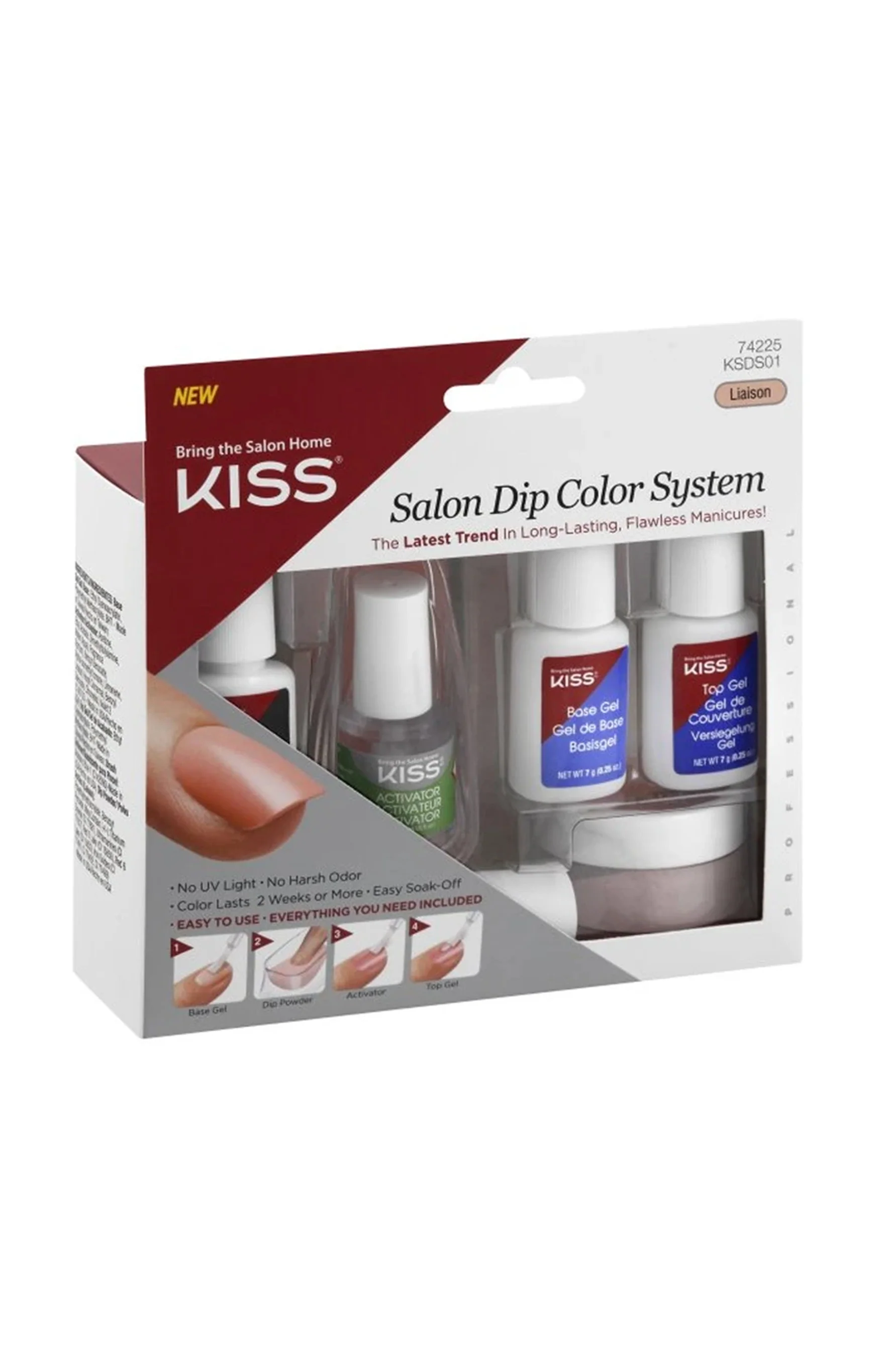 KISS Salon Dip Color System Kit