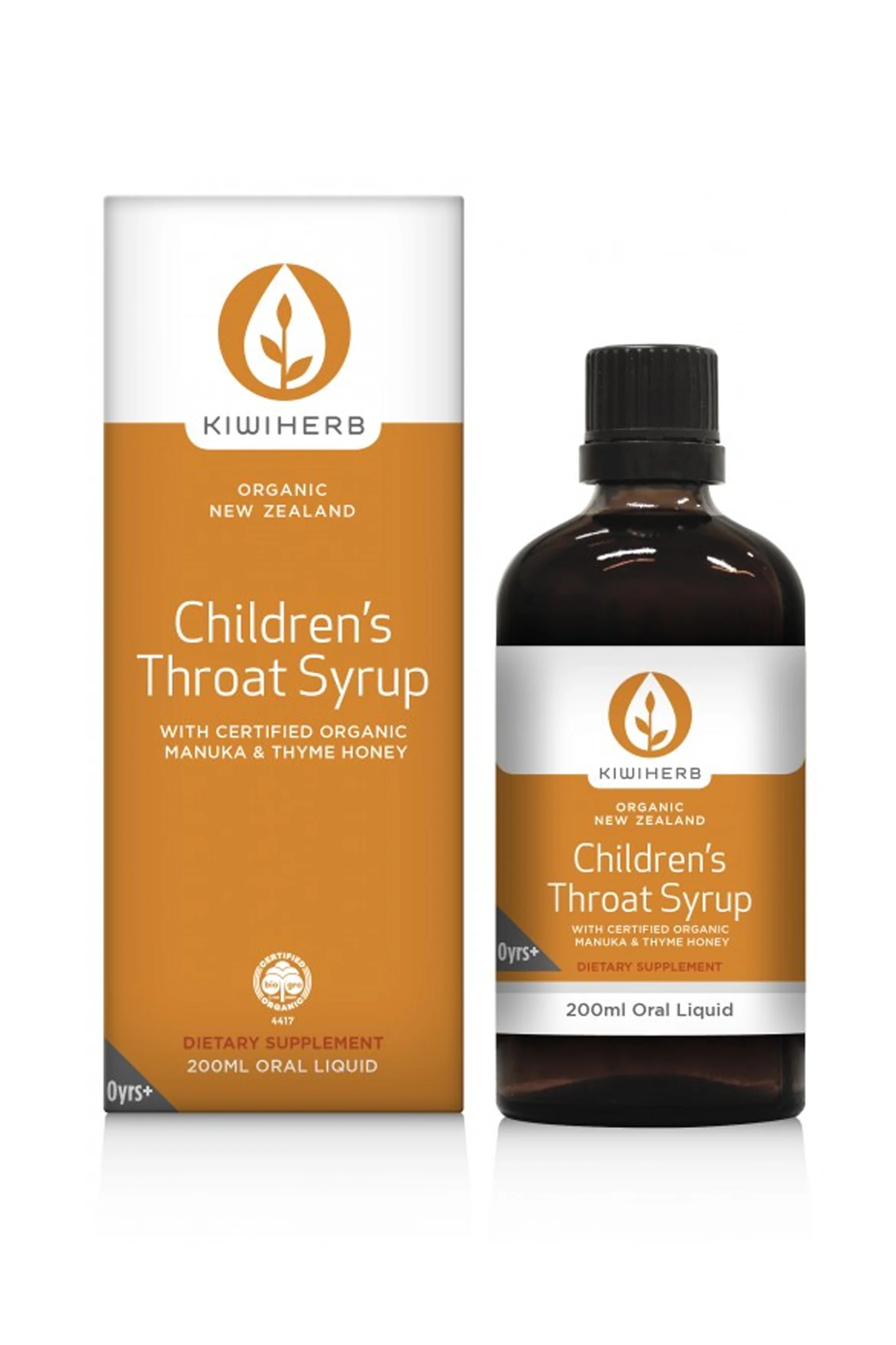 KIWIHERB Child Throat Syrup 200ml