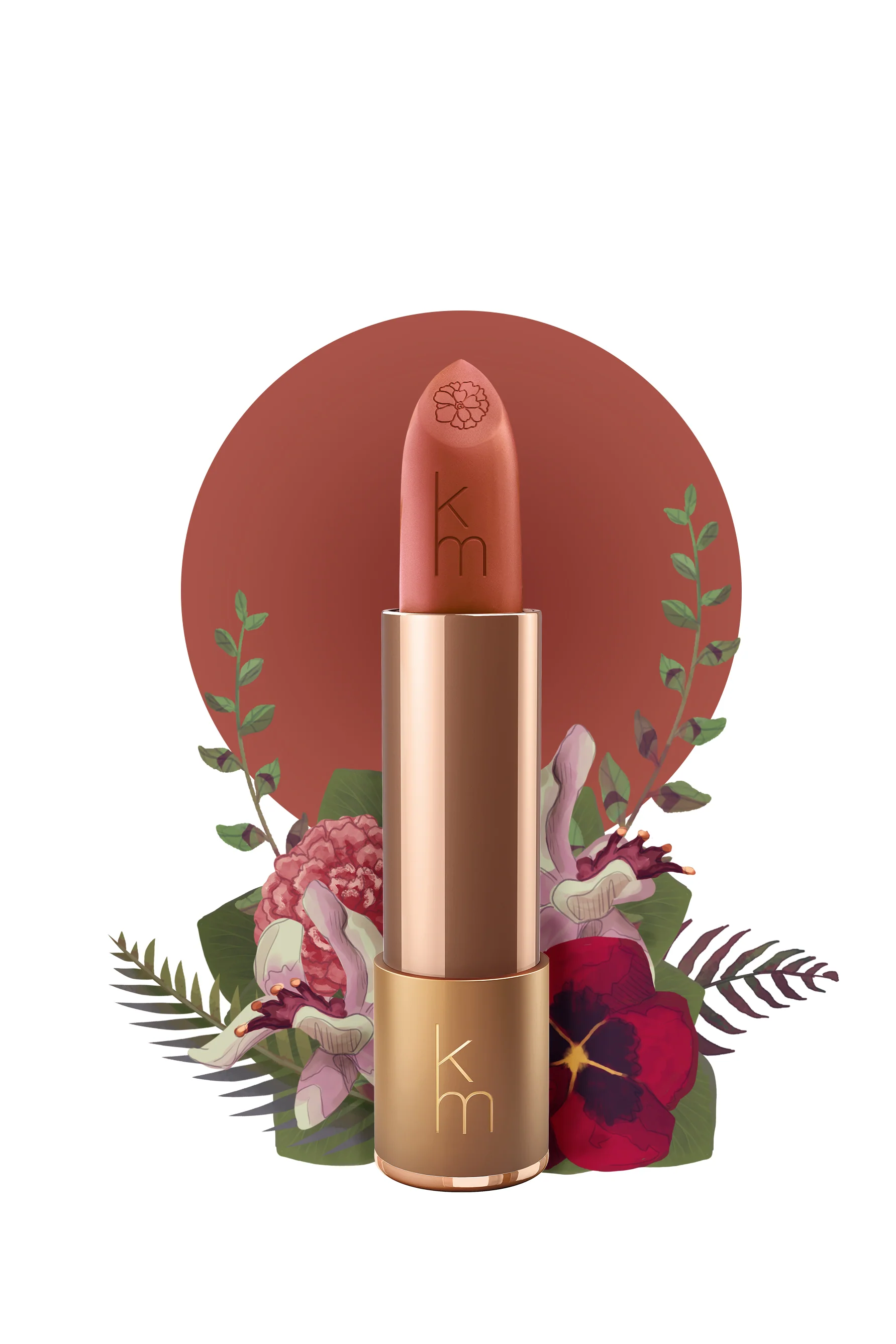 KAREN MURRELL Lipstick 02 Cordovan Natural 4g - Image 2