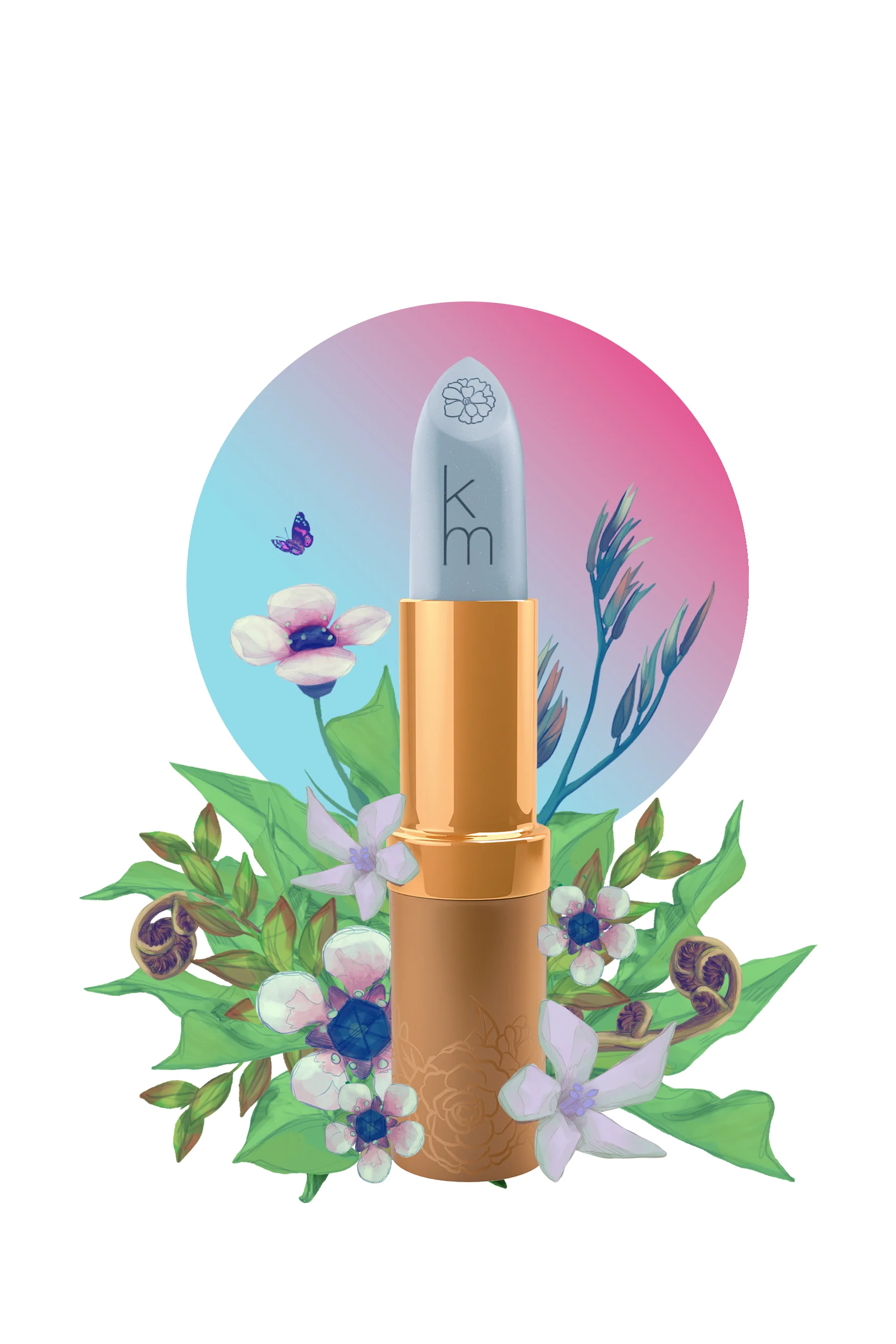 KAREN MURRELL 39 Frost Bitten Magic Lipstick - Image 2