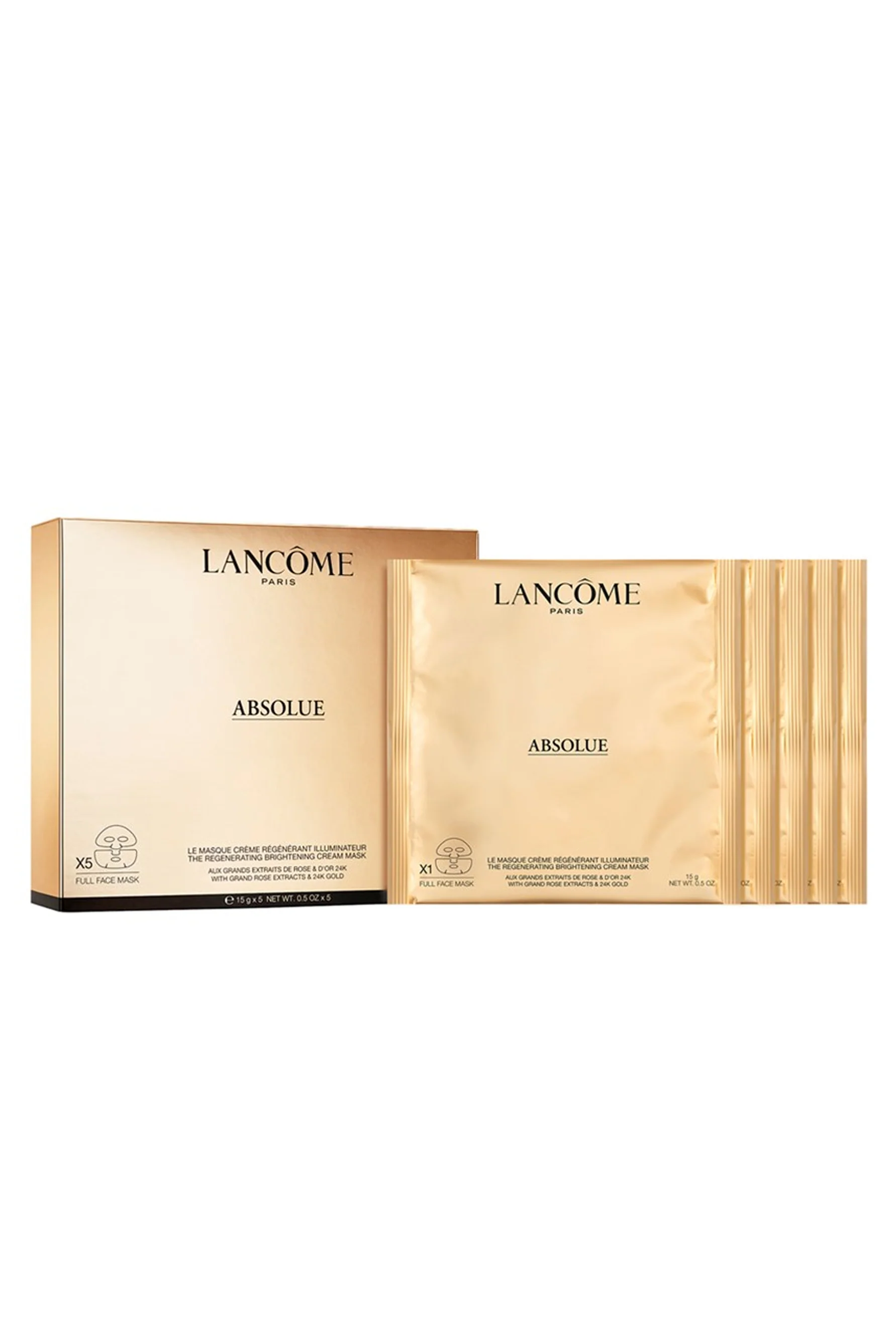 Lancôme Absolue Precious Cells Golden Cream Mask 5s