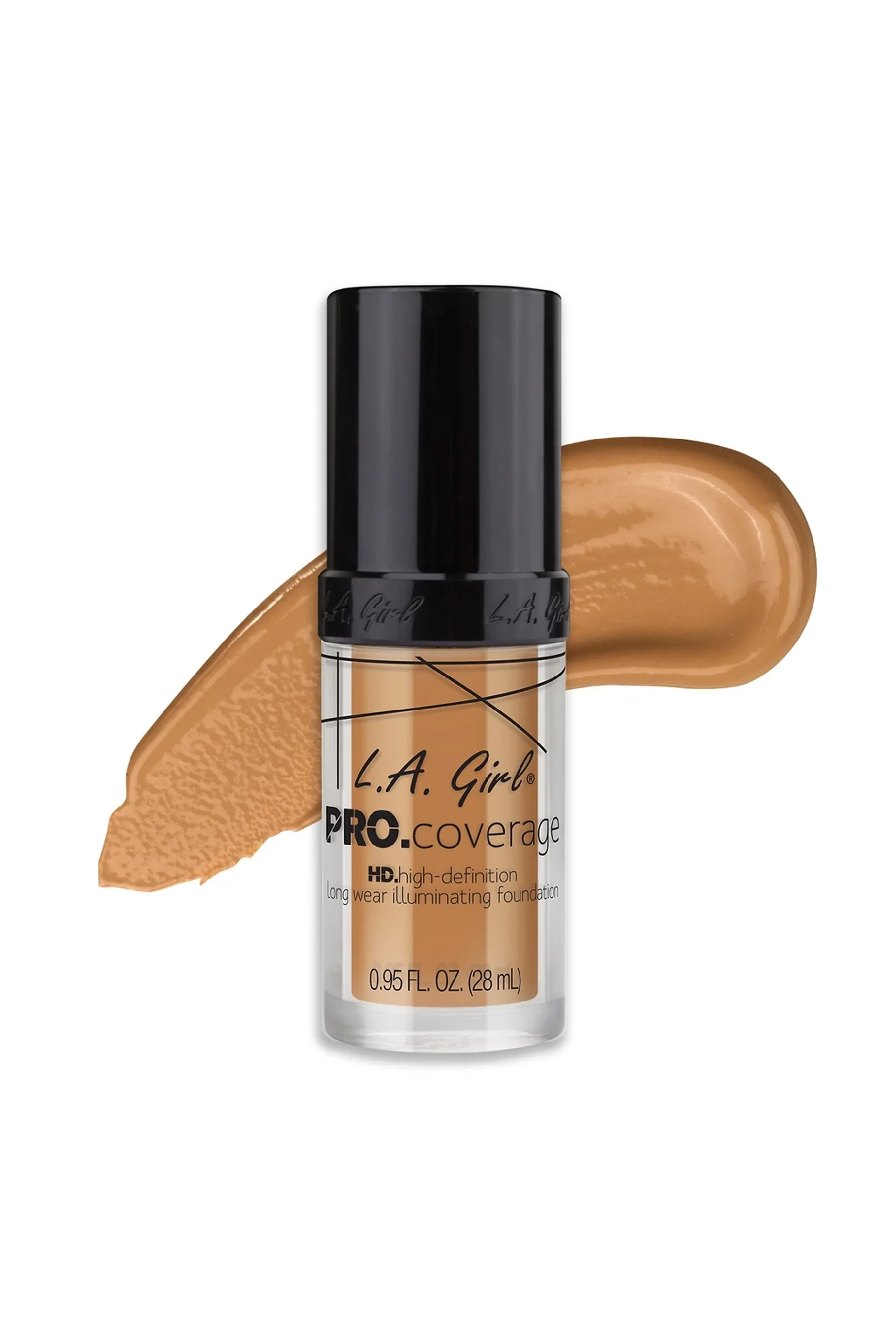 L.A Girl Pro Coverage Illuminating Foundation 28ml Nude Beige