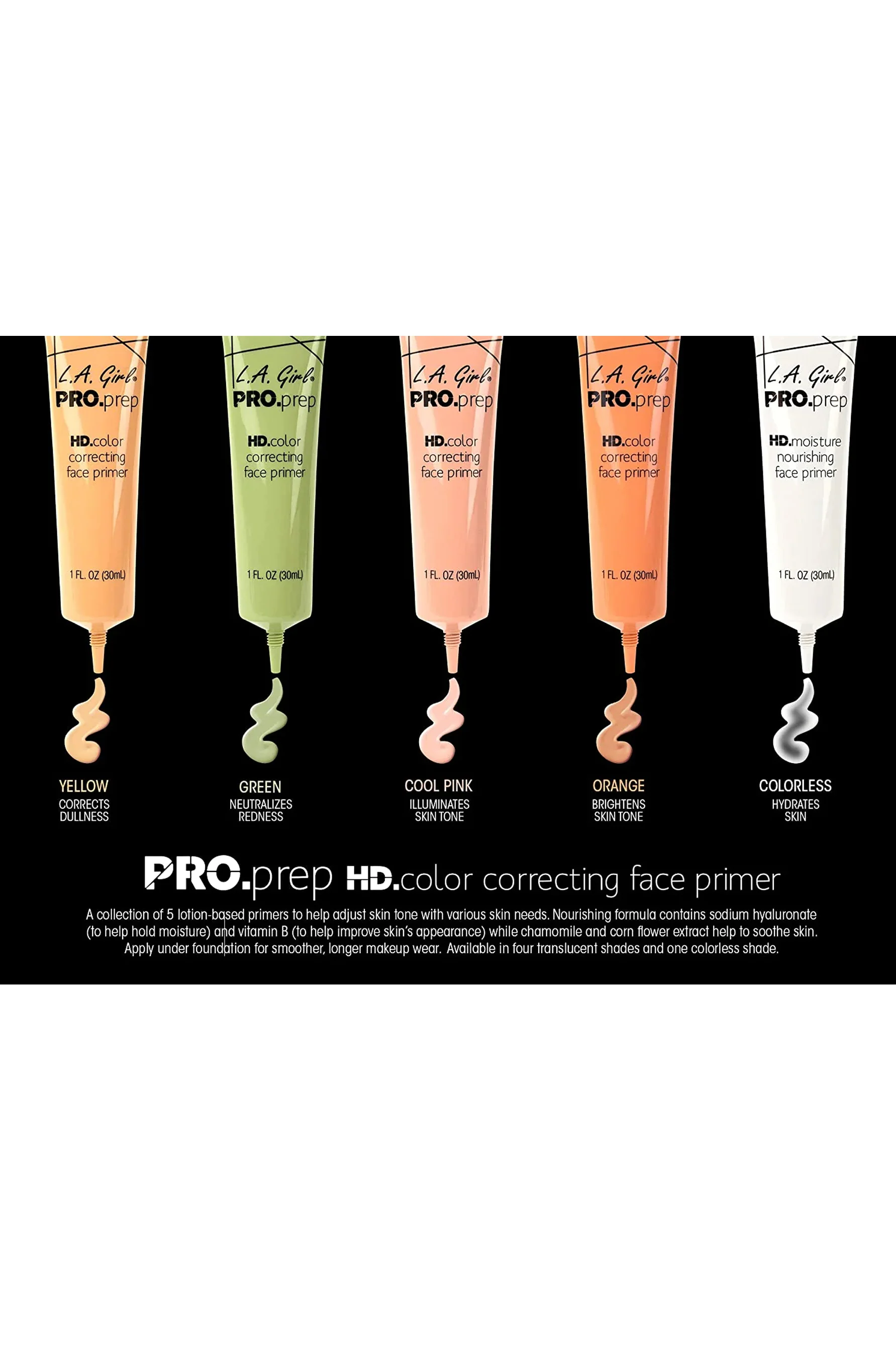 L.A Girl Pro Prep Correcting Primer Yellow - Image 2