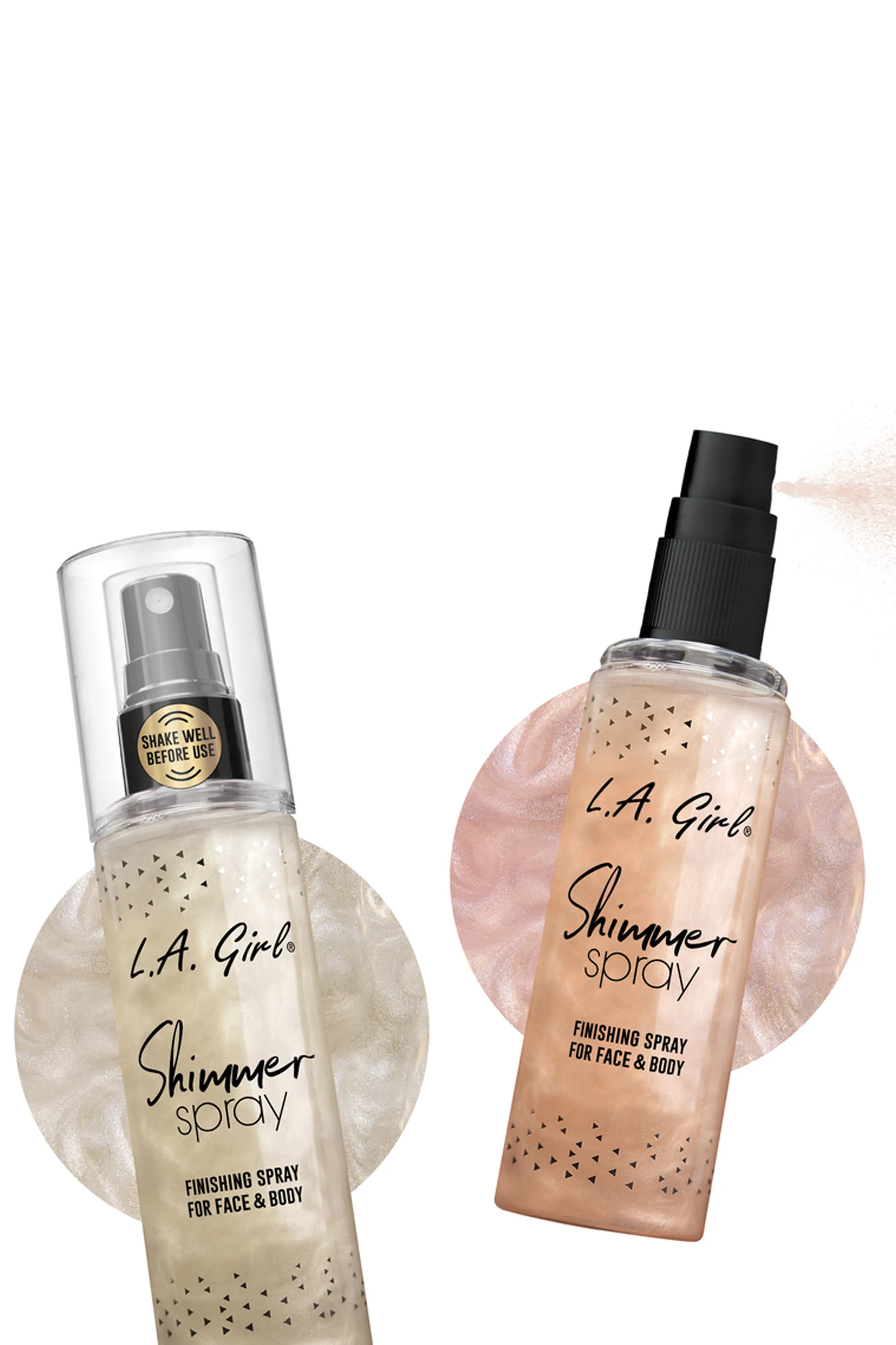 L.A Girl Shimmer Spray Gold 80ml - Image 2