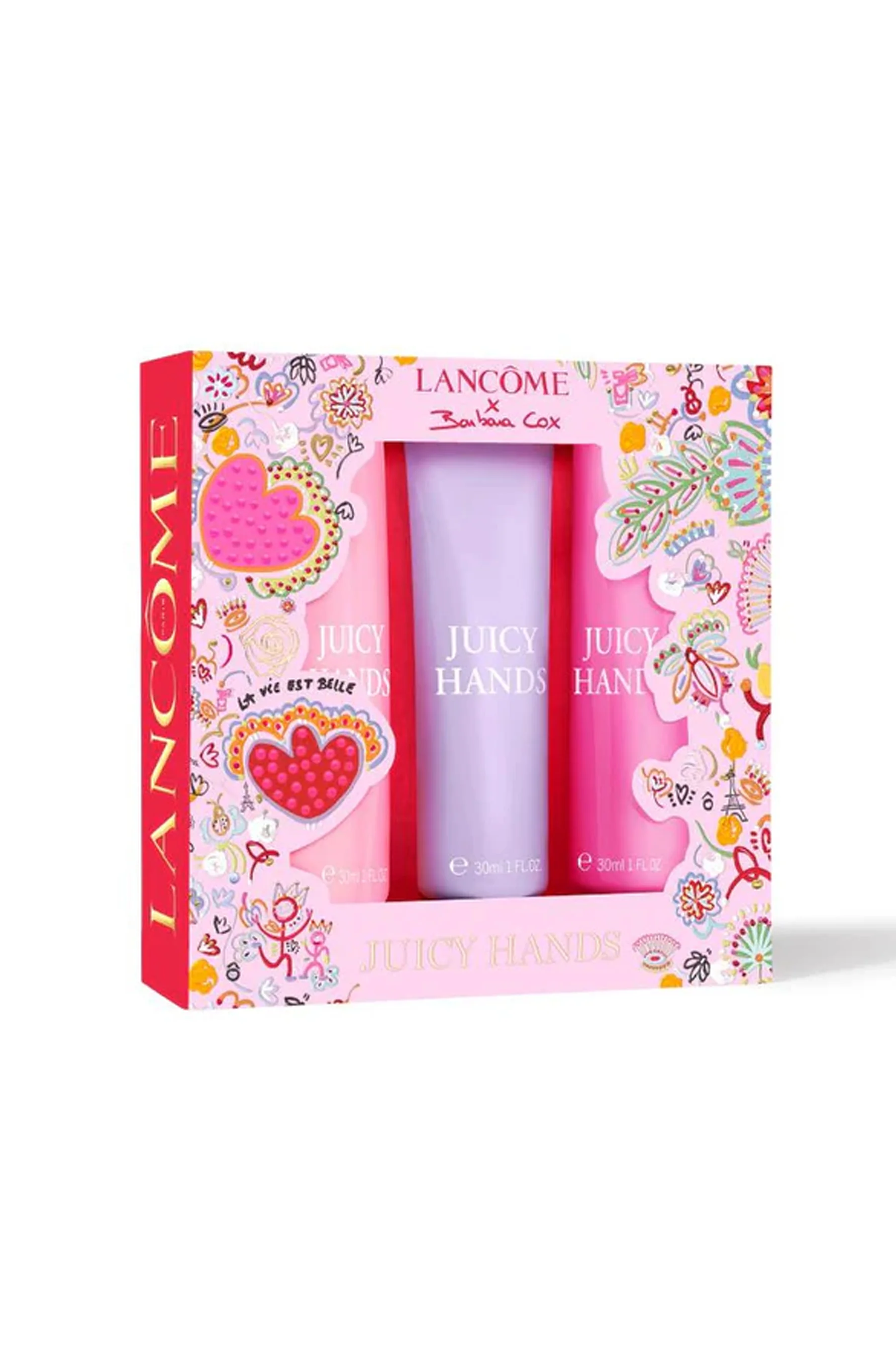 LANCOME Juicy Hands Cream Trio Gift Set
