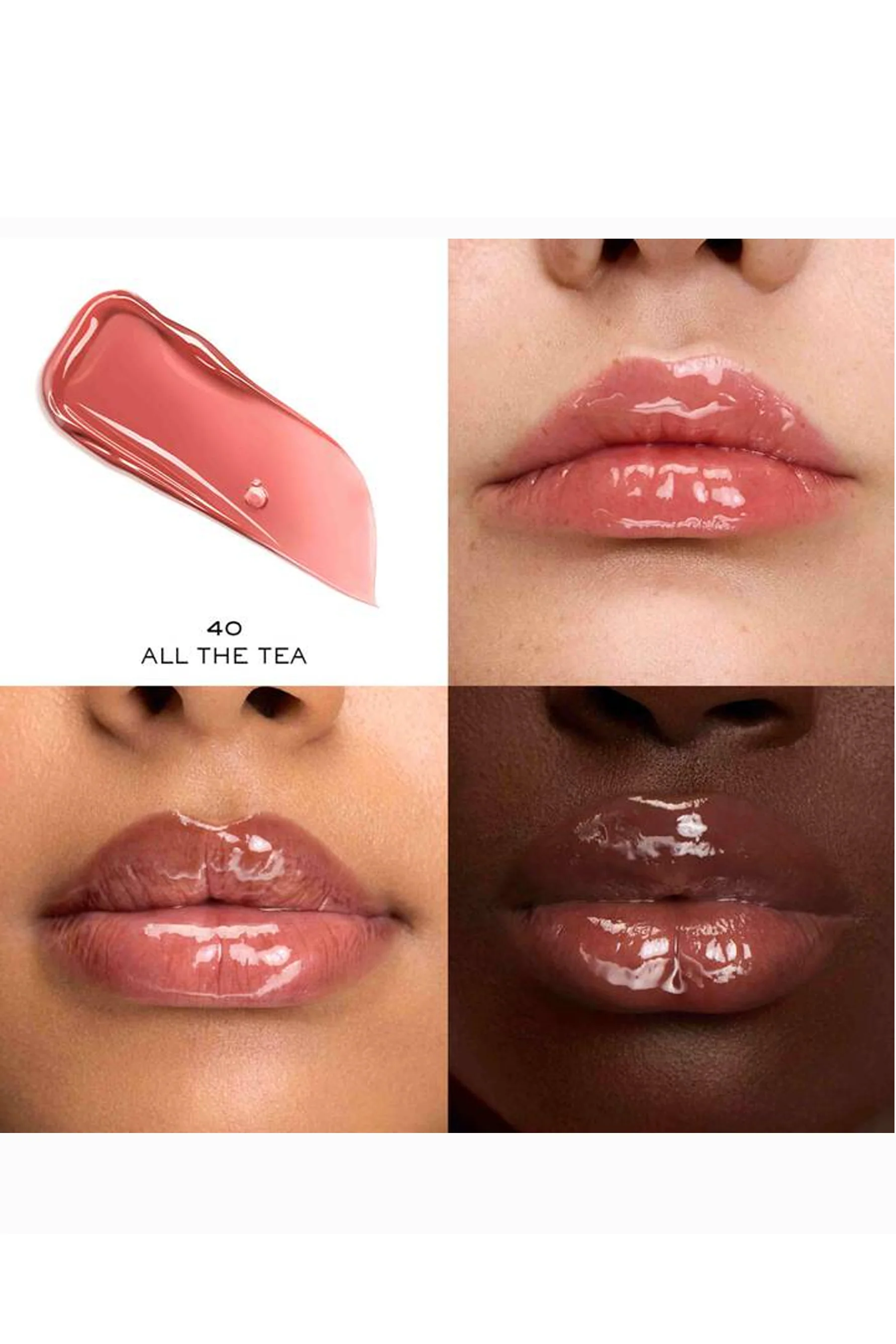 Lancôme Lip Idôle JuicyTreat Oil-in-Gloss 40 All The Tea - Image 2
