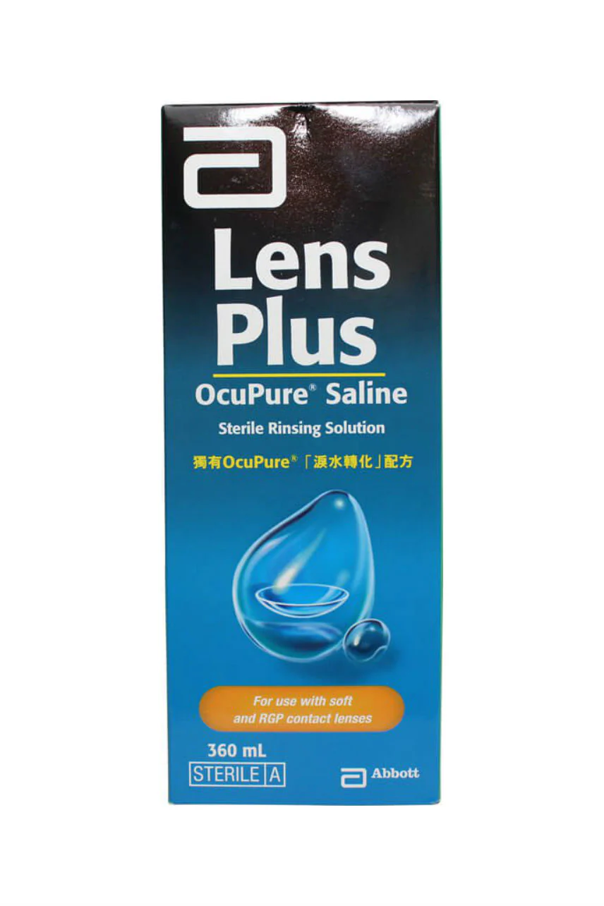 LENS PLUS Ocupure Saline 360ml
