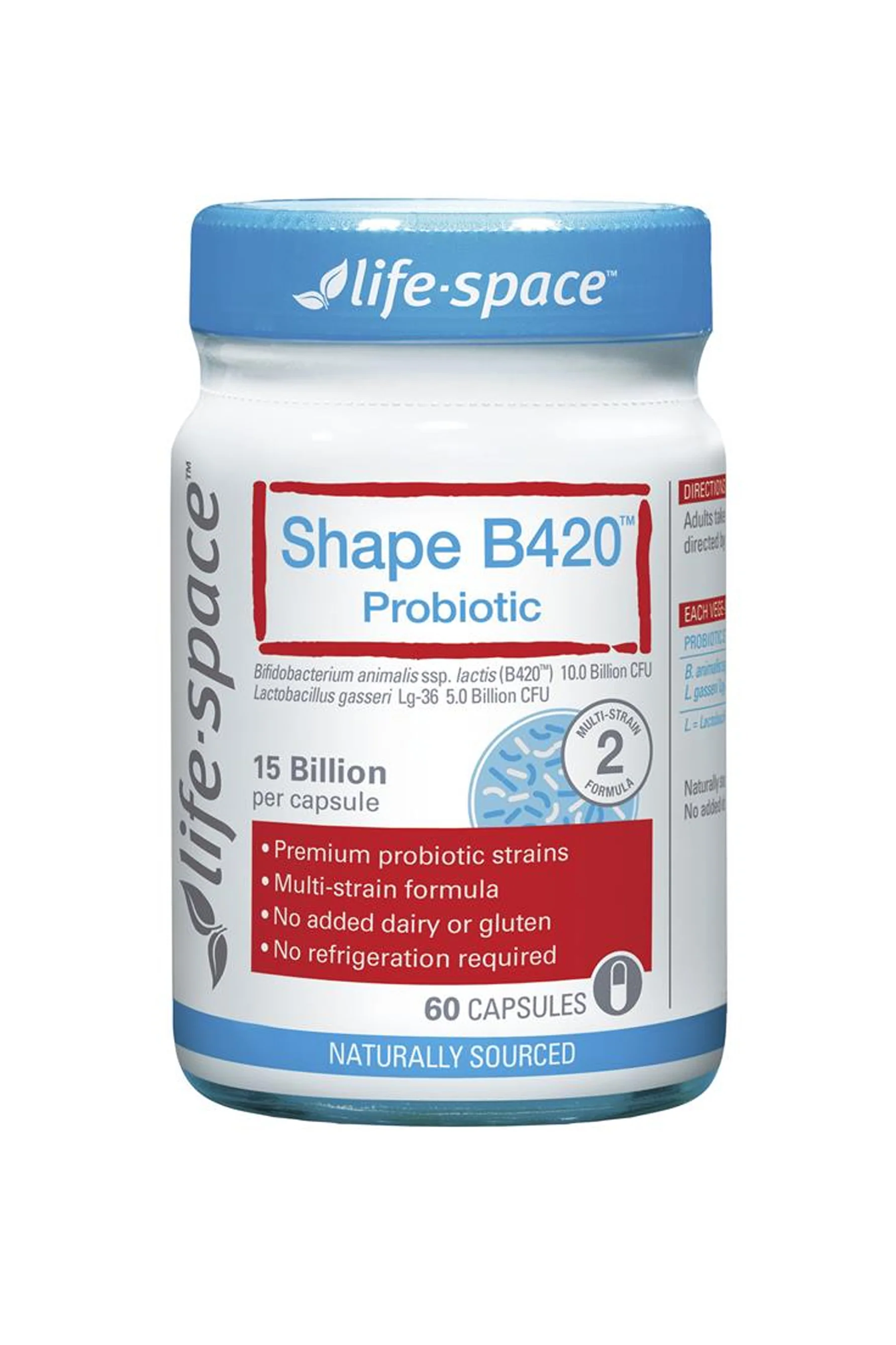 LifeSpace Shape B420™ Probiotic 60 Capsules