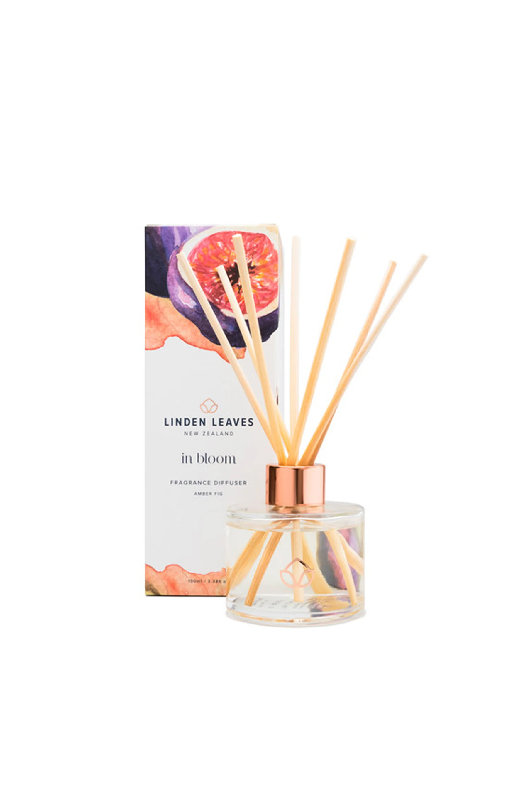 LINDEN LEAVES In Bloom Fragrance Diffuser Amber Fig 100ml