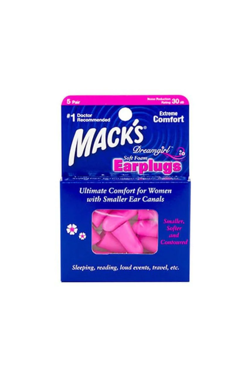 MACKS Dream Girl Snore Blocker 30dB 5 Pairs