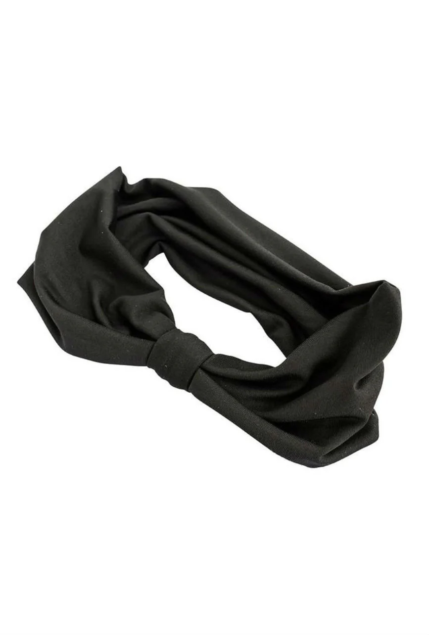 MAE 40-2301BK Headband Soft Thick Black