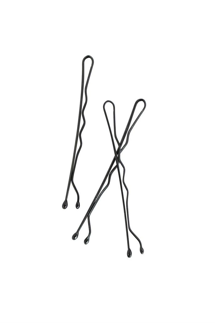 MAE 40-2600BK Bobby Pin 4.5cm Black 80pcs