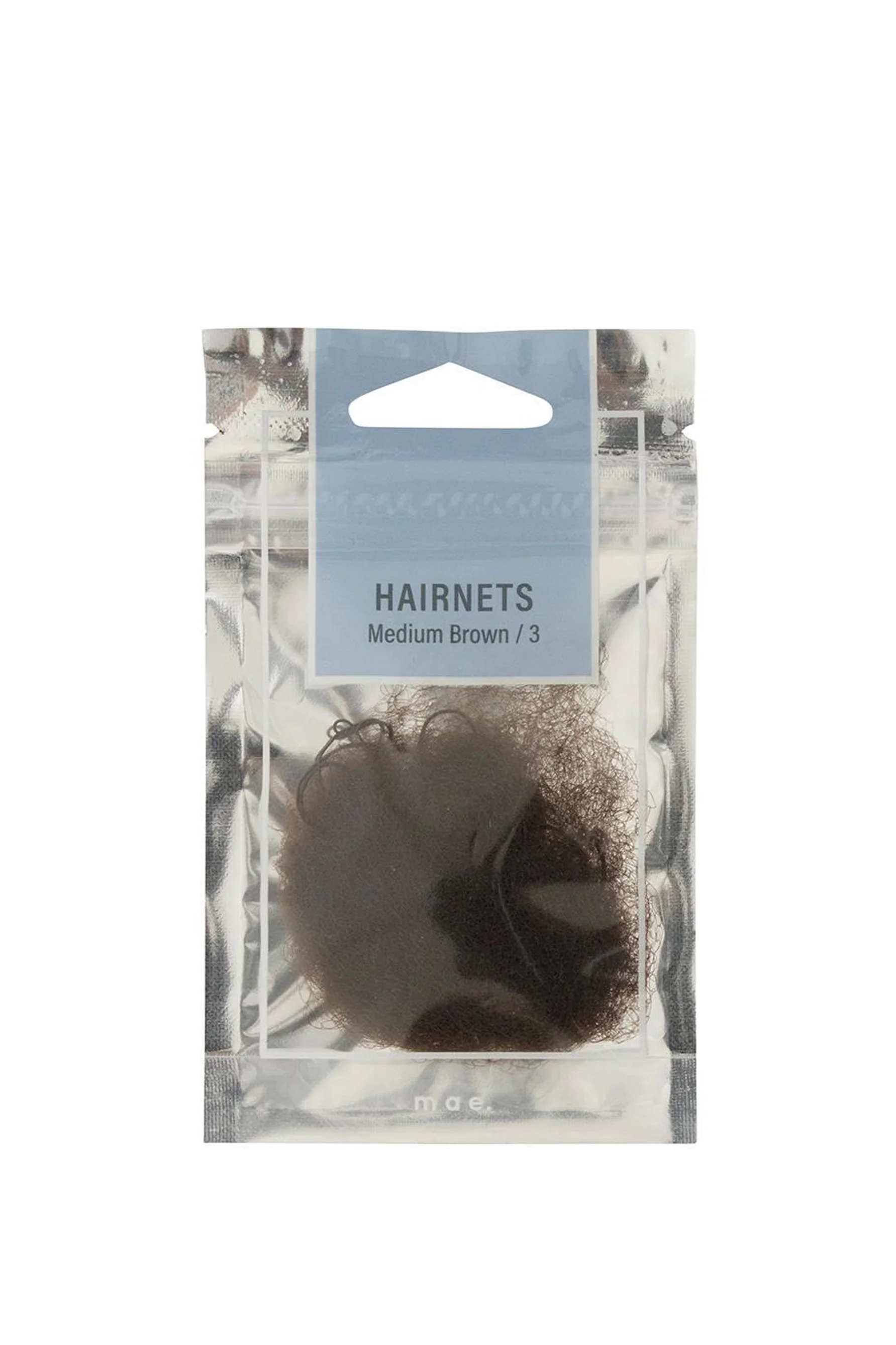MAE 40-2800MB Hair Net Medium Brown 3