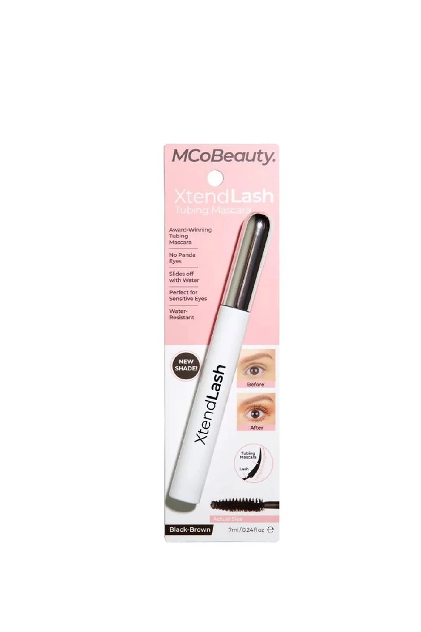 MCoBeauty XtendLash Lengthening Tubular Mascara Black-Brown