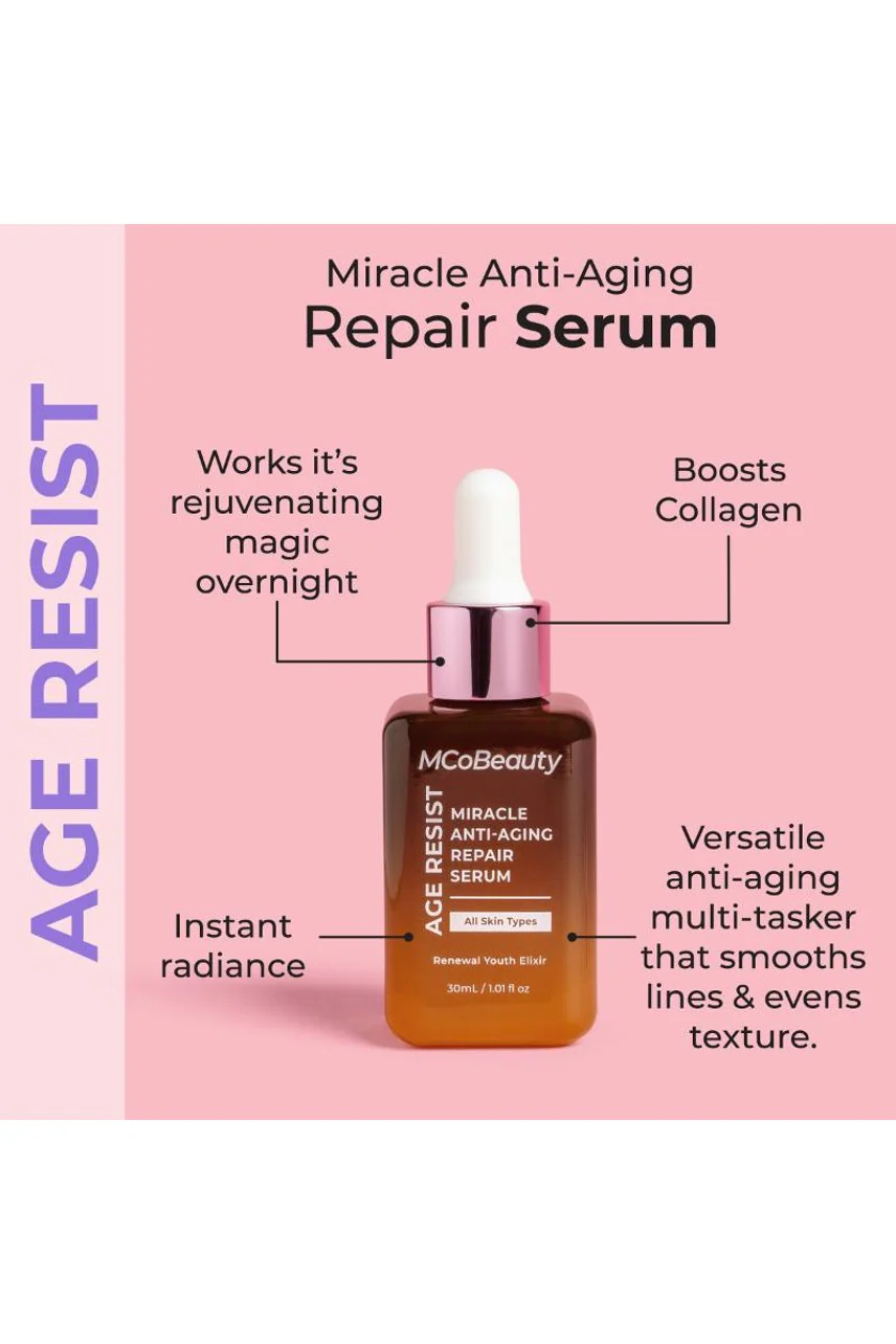 MCoBeauty Age Resist Miracle Anti-Aging Repair Serum 1ea - Image 2