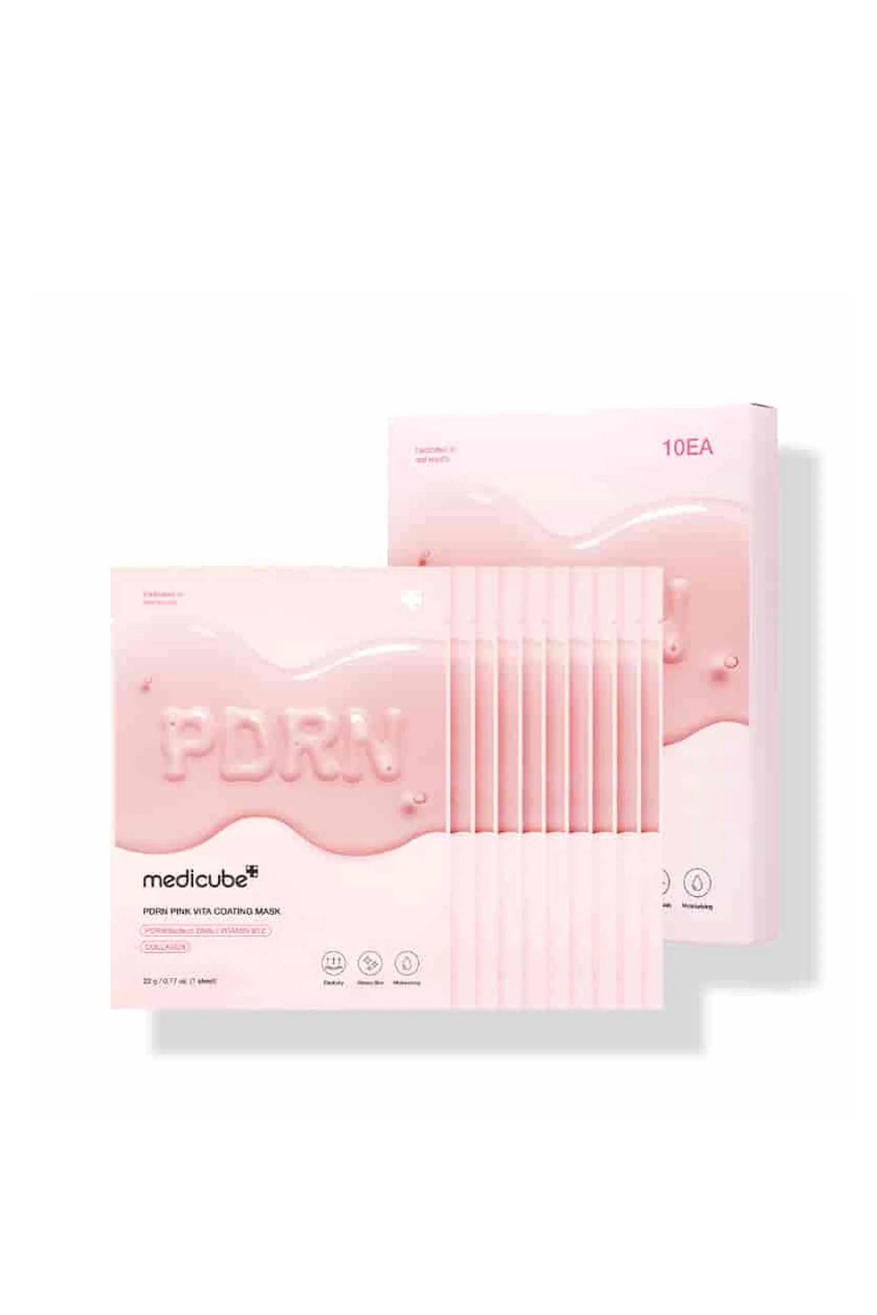 MEDICUBE PDRN Pink Vita Coat Mask 10pk