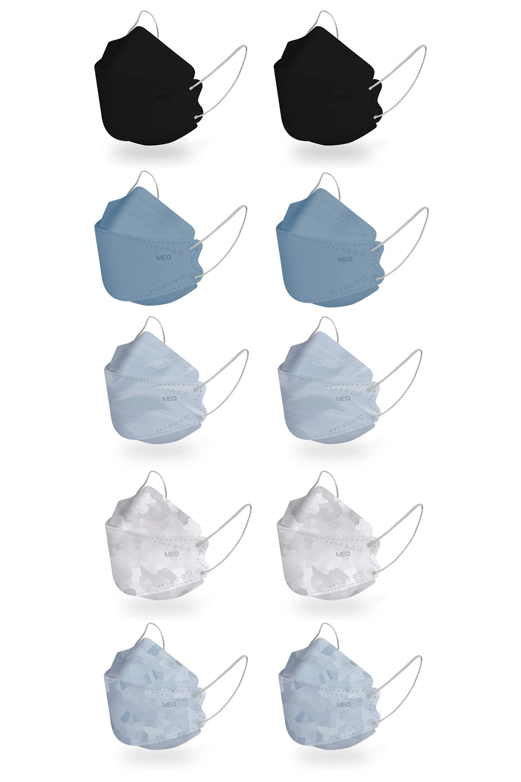 MEO Guard Face Mask - Misty 10 Pack - Image 2