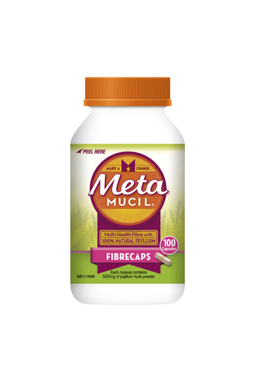 METAMUCIL Fibrecaps 100 Capsules