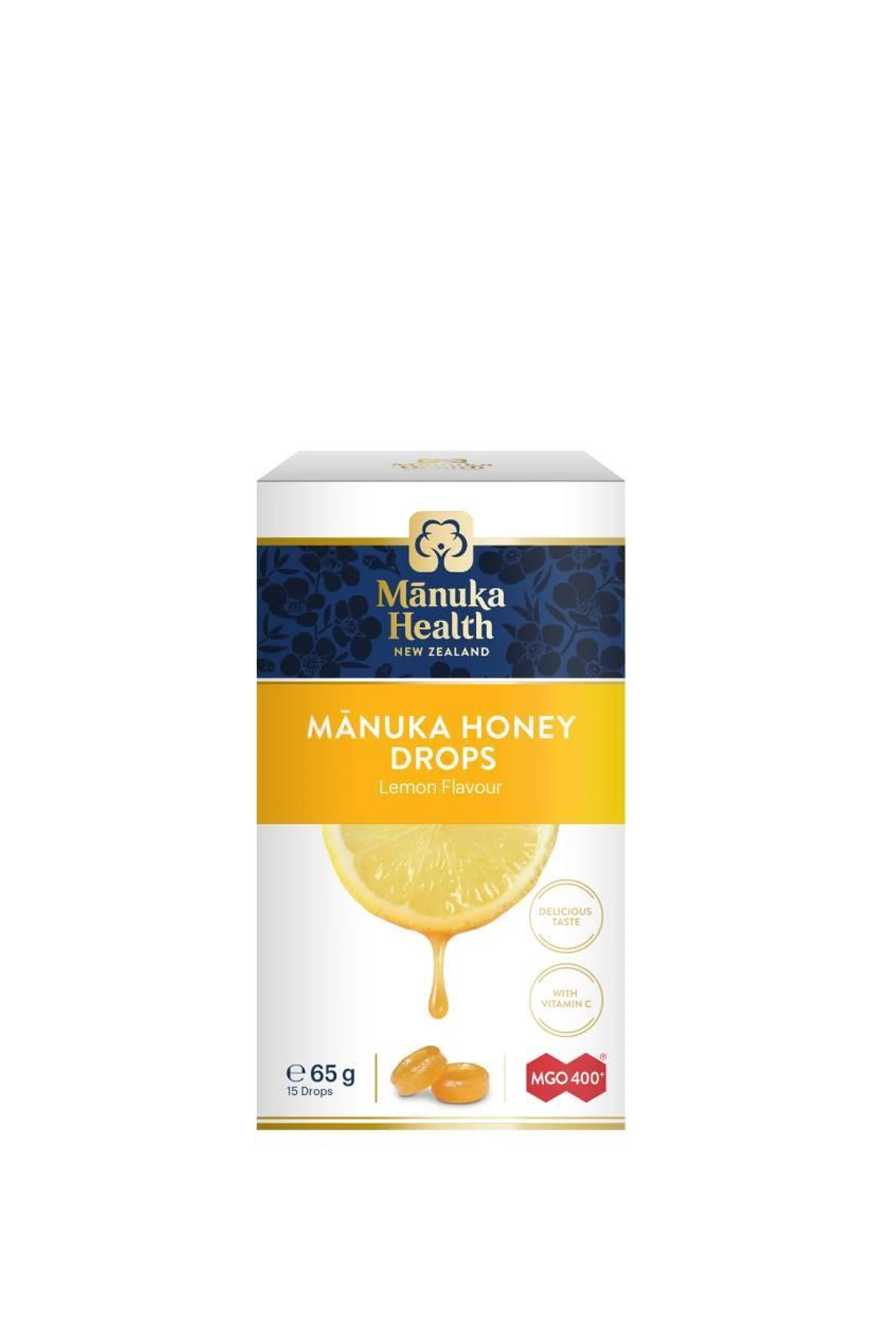 MANUKA HEALTH Manuka Honey Lozenge Drops Lemon 65g