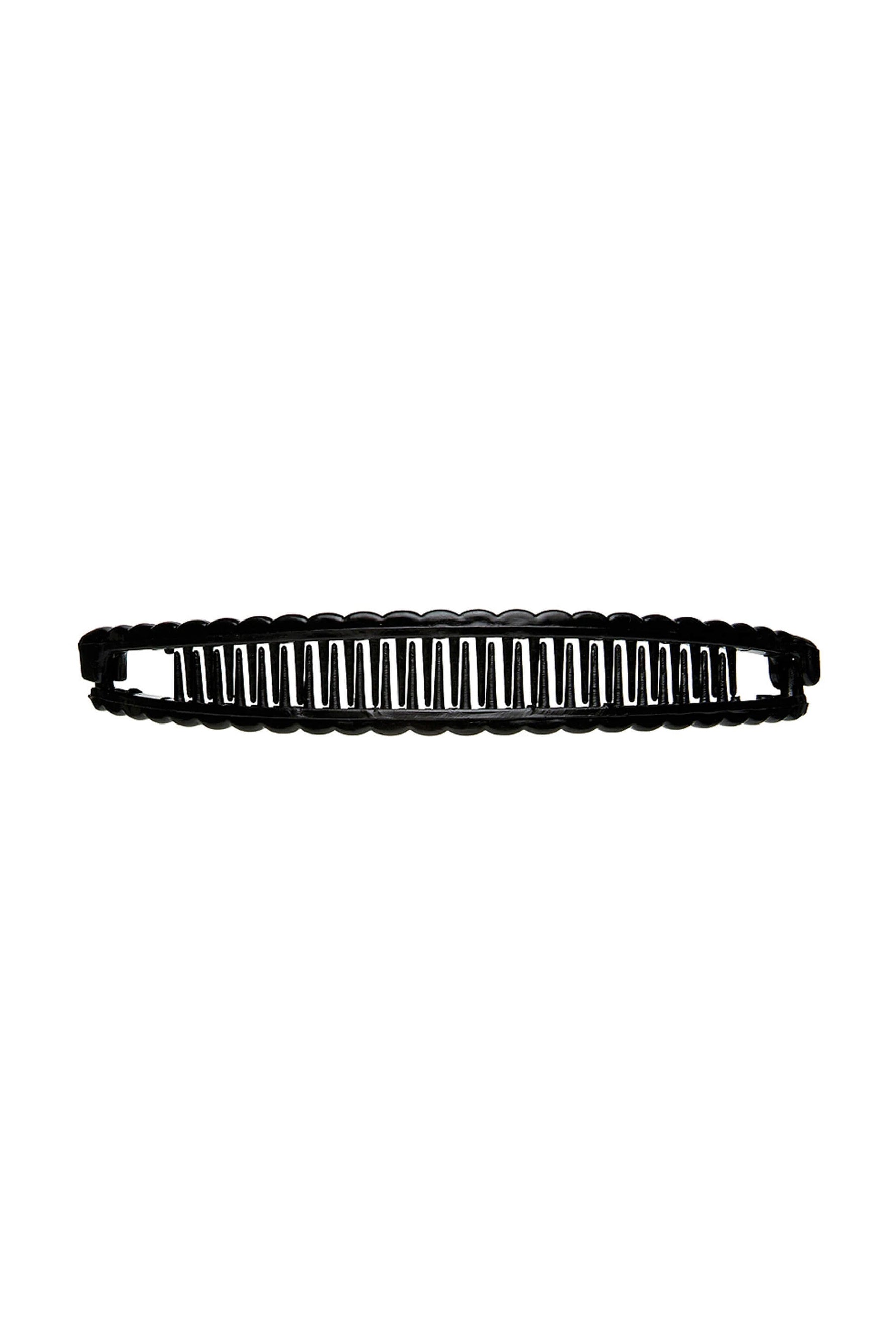 MITA Plastic Banana Hair Clip Black
